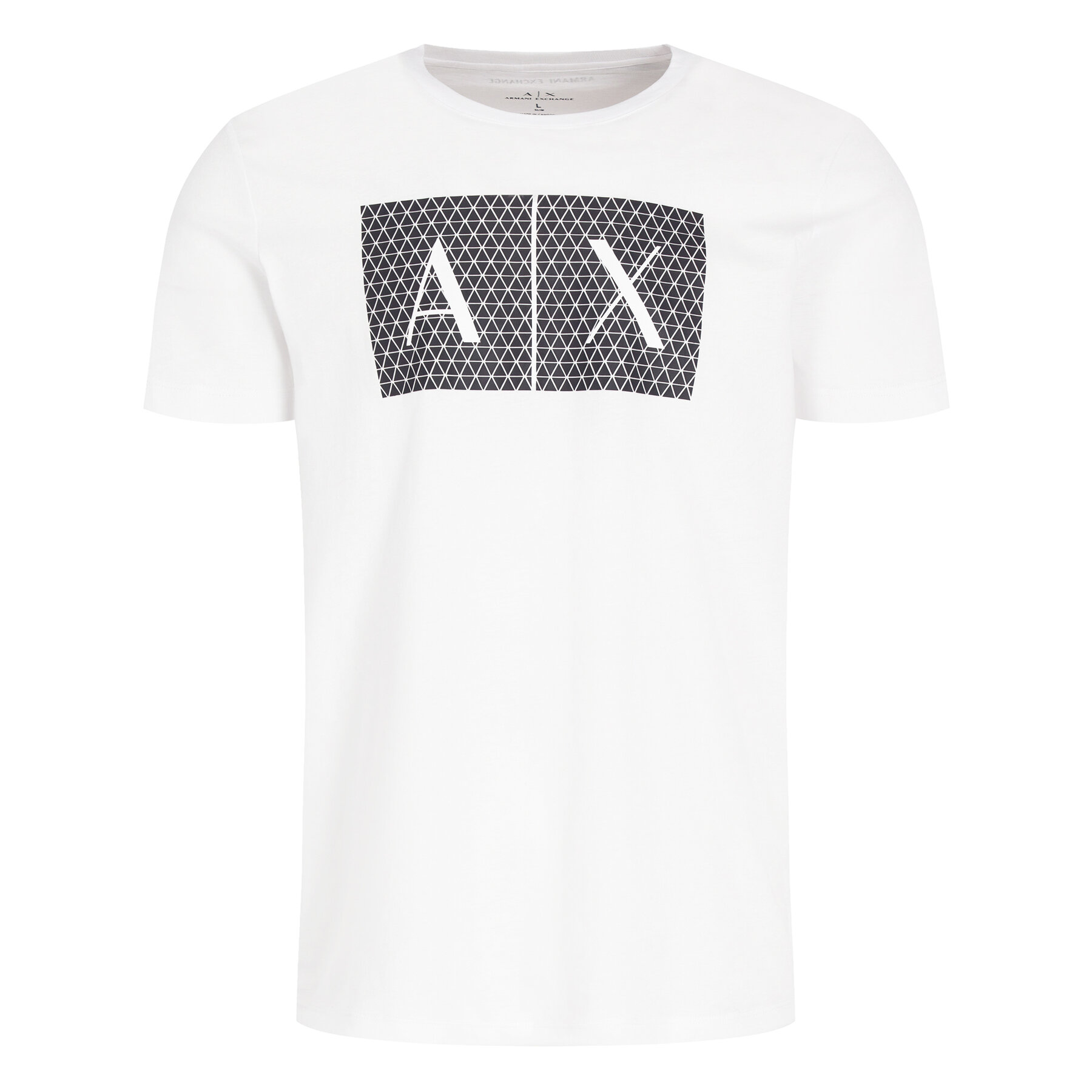 Armani Exchange Majica 8NZTCK Z8H4Z 1100 Bela Slim Fit