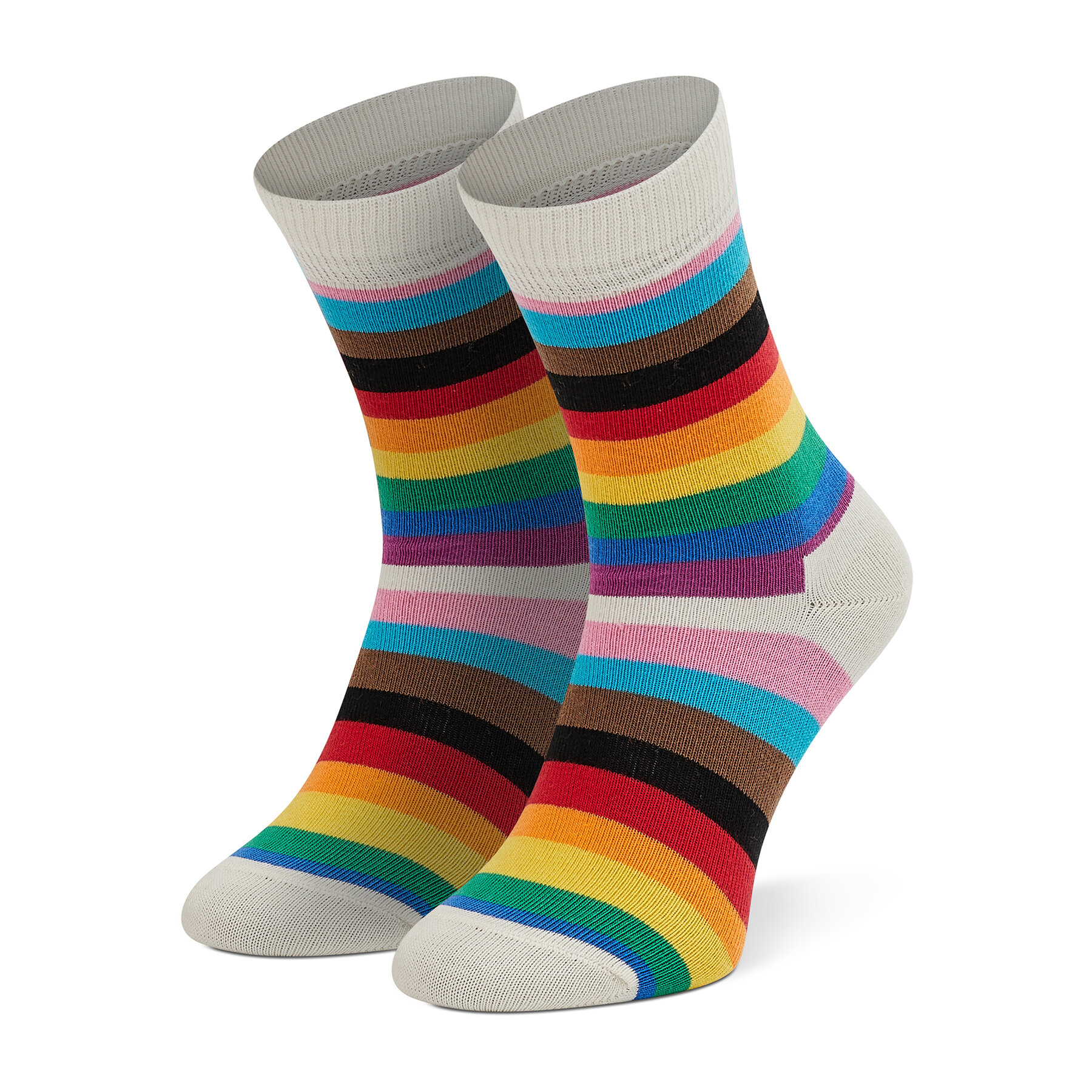 Otroške visoke nogavice Happy Socks KPRS01-0200 Pisana