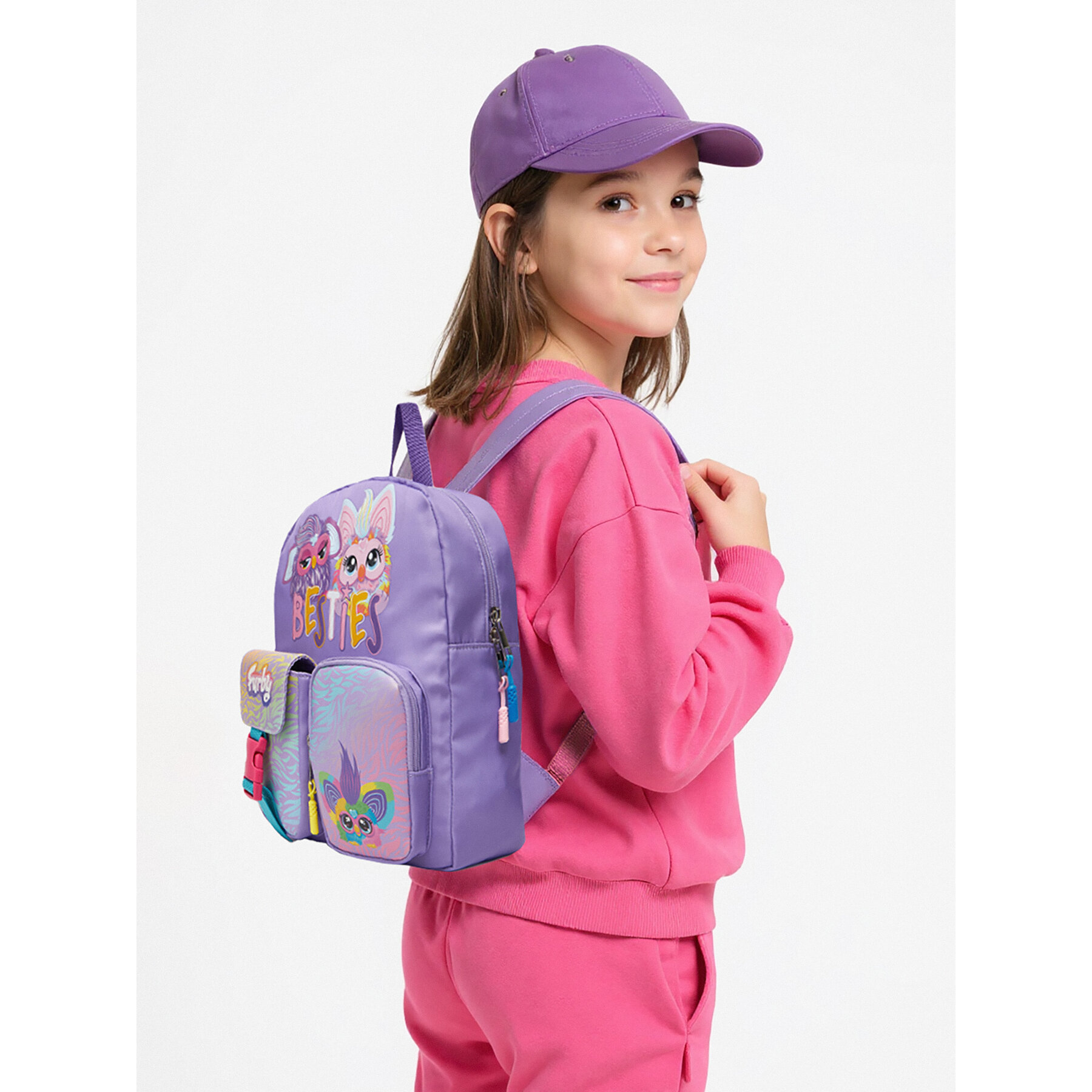 Ruksak FURBY CEO-ACCCS-AW26-111FUR Ljubičasta