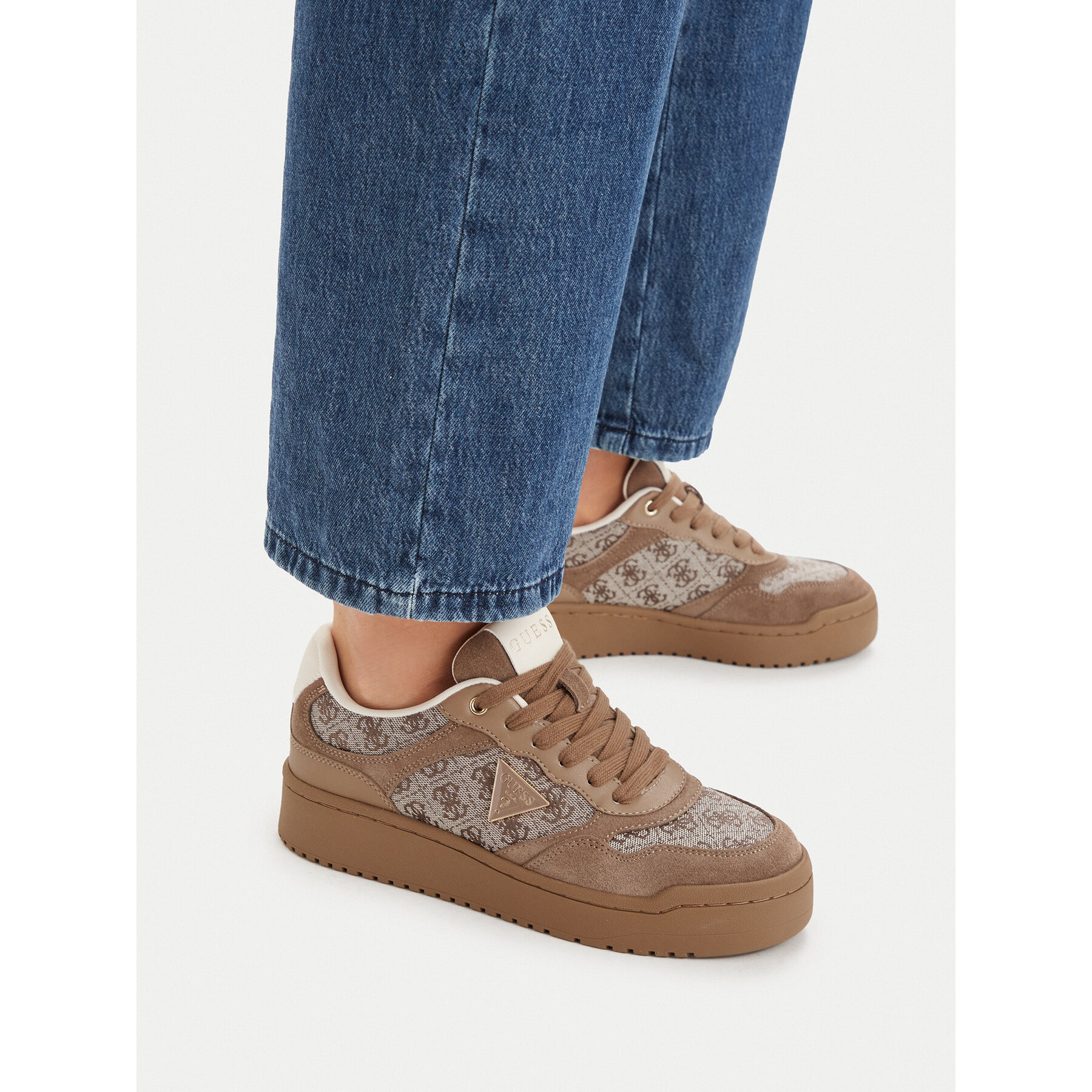 Sneakers Guess FLTM16 FAL12 Maro deschis