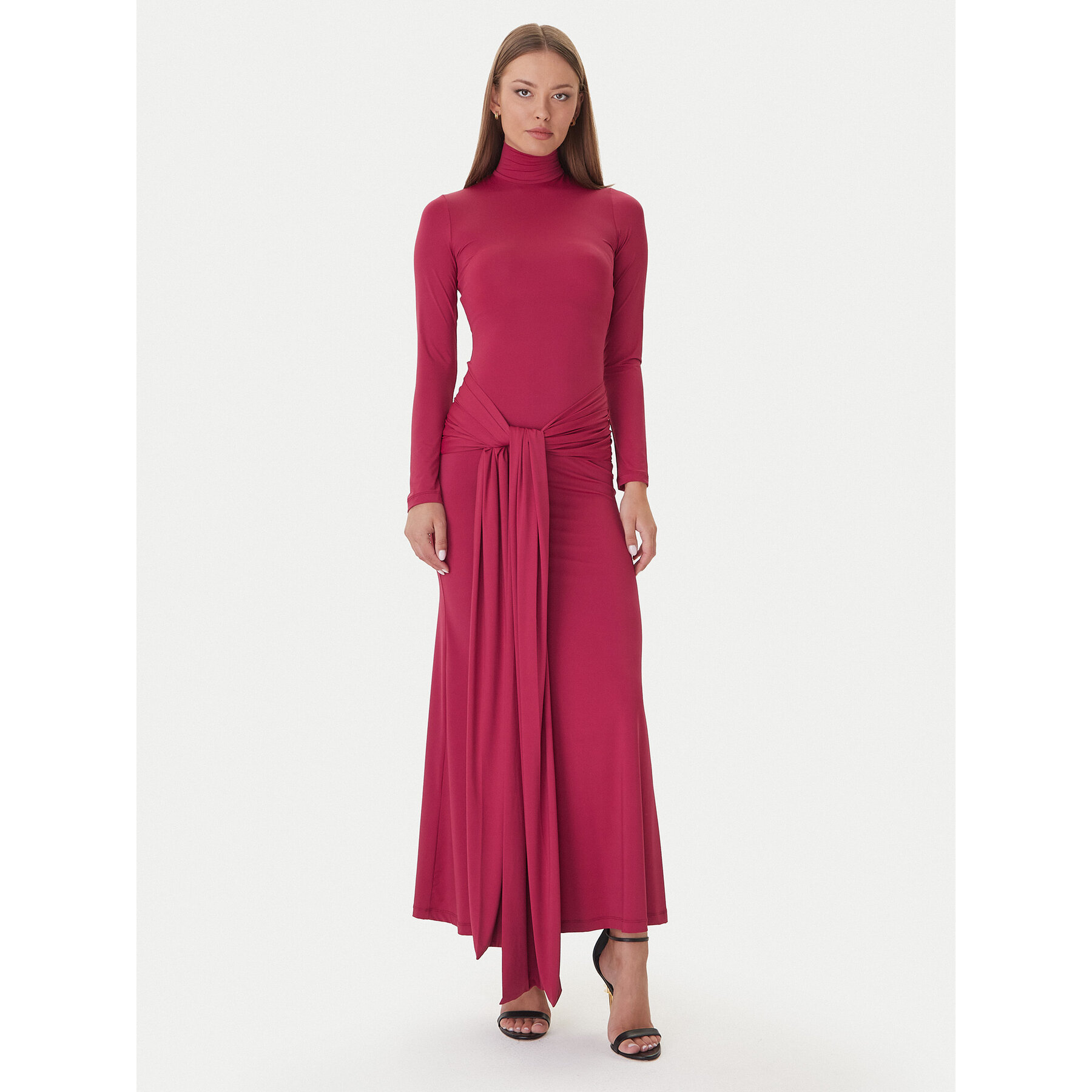 Bardot Abendkleid Alix 59467DB Dunkelrot Regular Fit