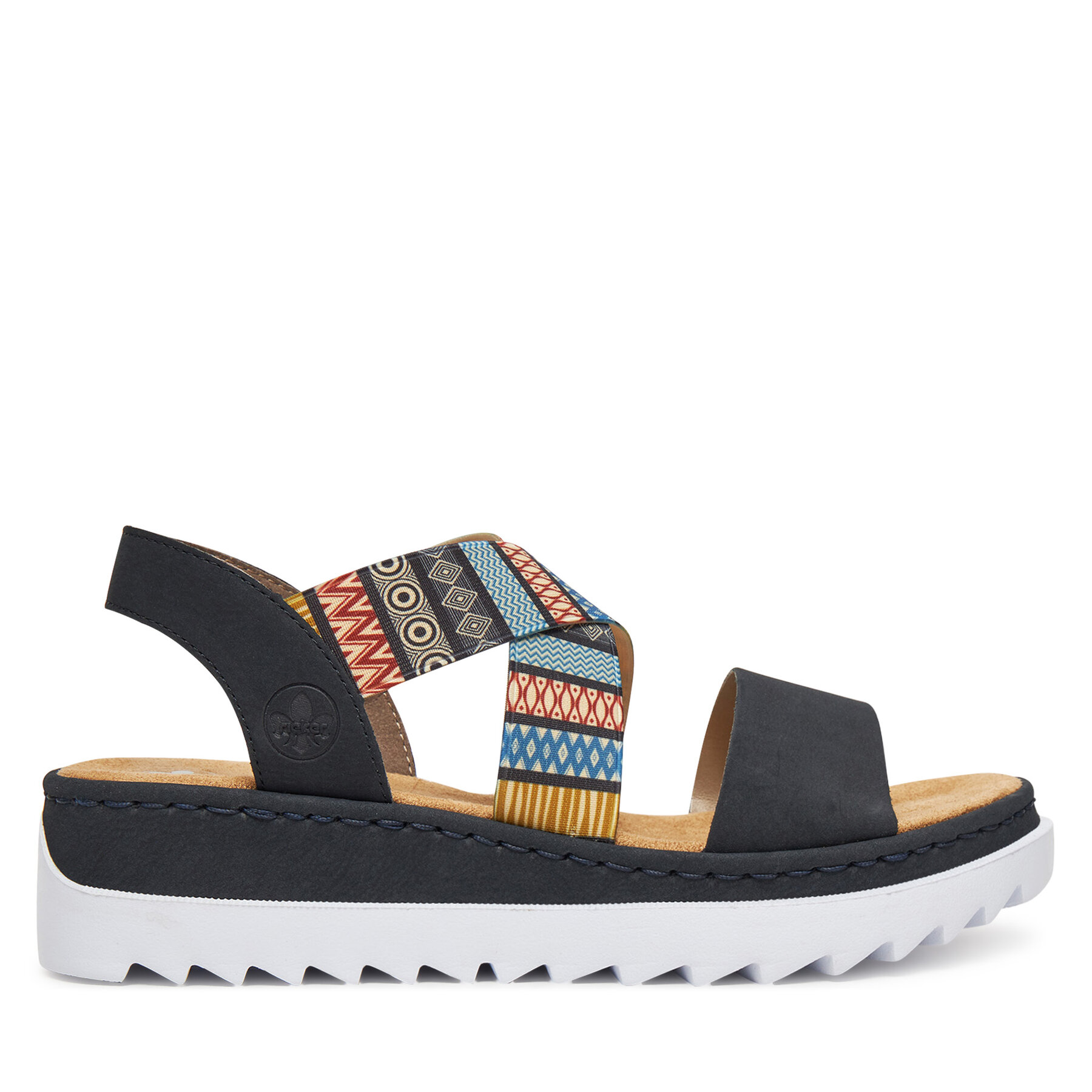 Sandali Rieker CEO-V44G8-14 Mornarsko modra
