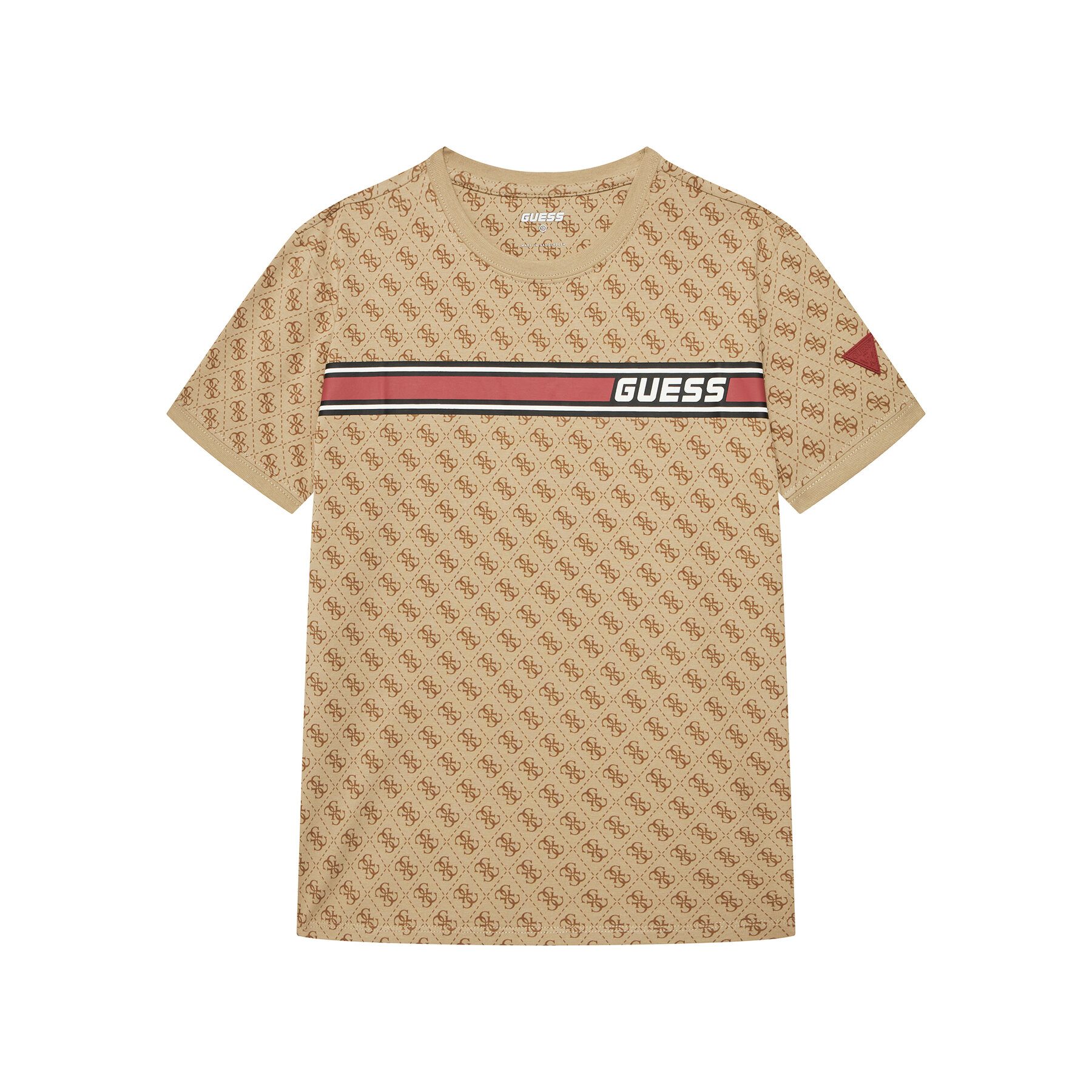 Guess Póló L4YI47 J1314 Bézs Regular Fit