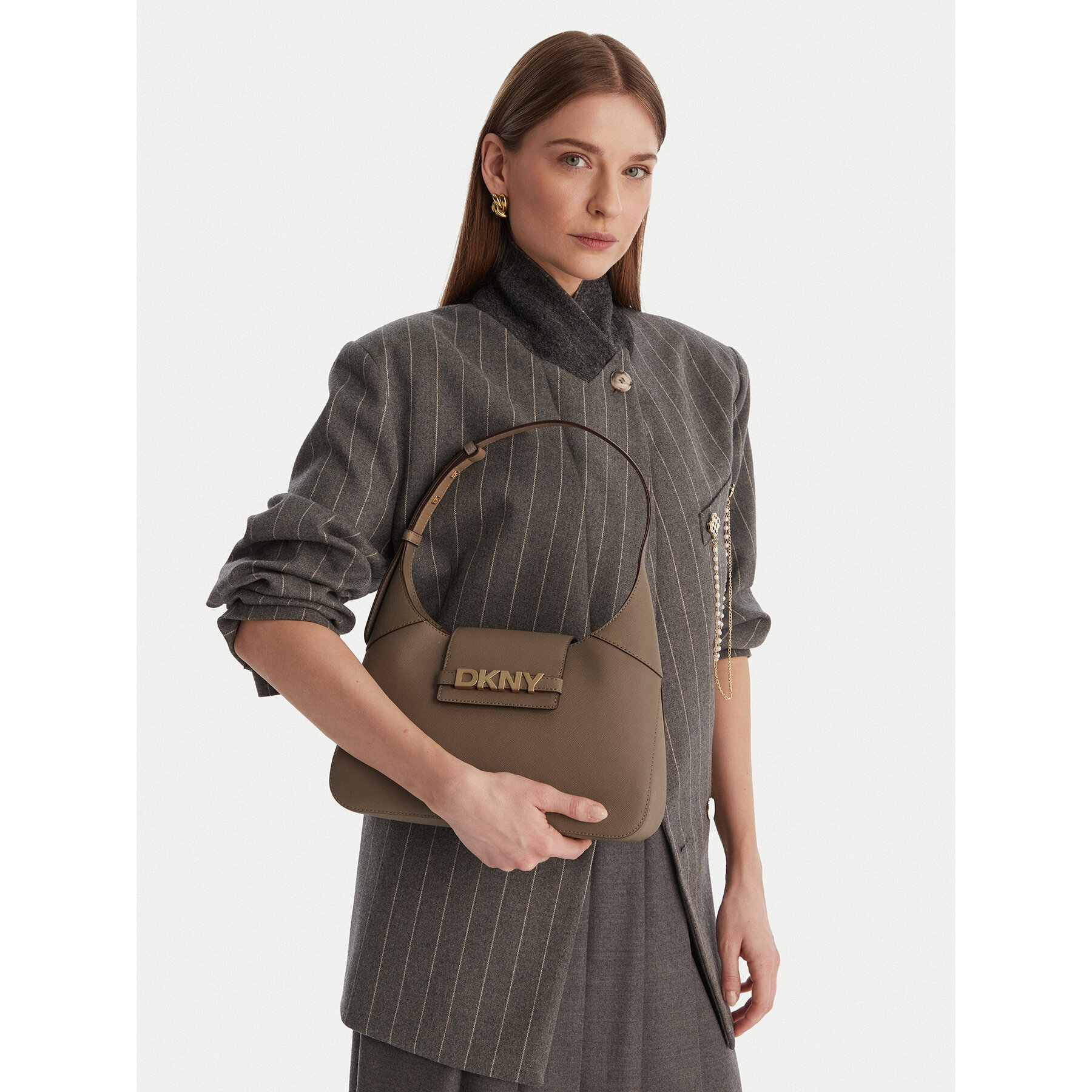 Ročna torba DKNY R523KL20 Bež