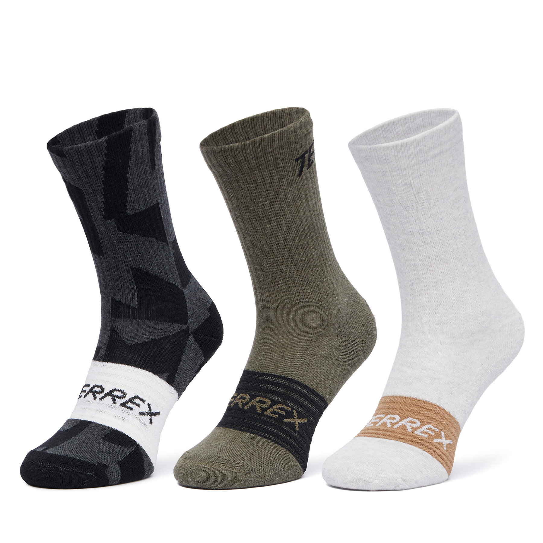 Dlhé ponožky adidas Terrex Multi 3 Pack Socks JX1094 Farebná