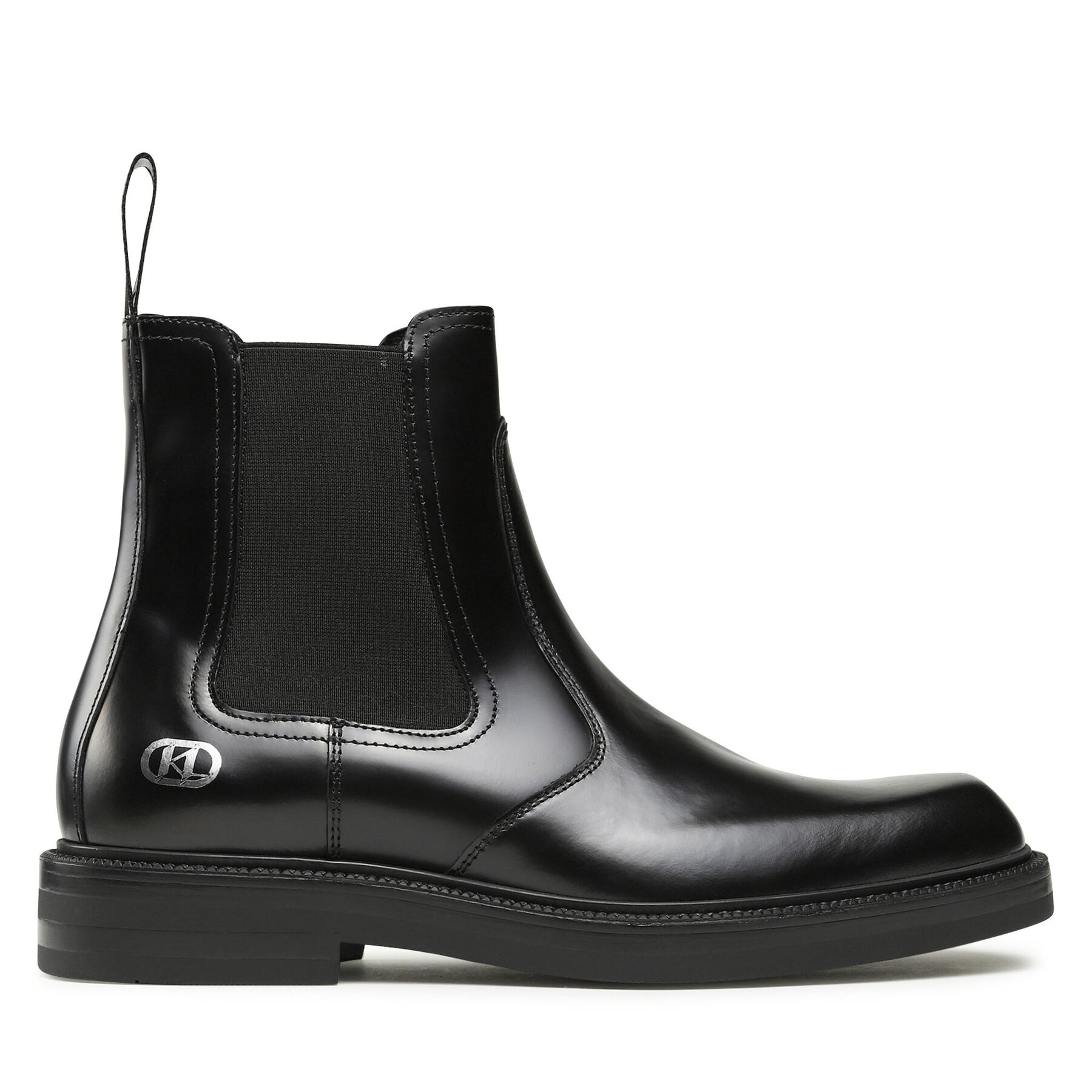 Męskie Sztyblety KARL LAGERFELD, Rozmiar 41 Czarny KL11443