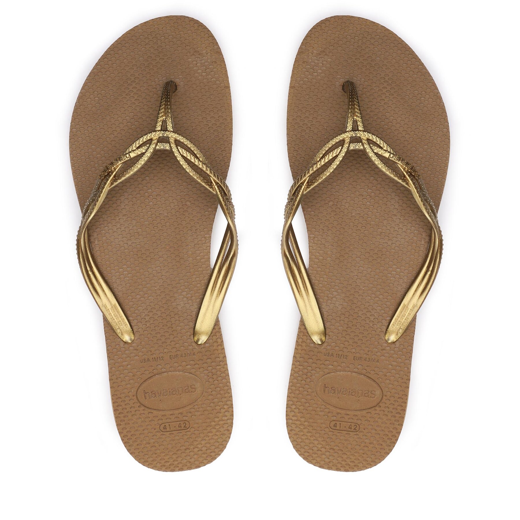 Dámske Žabky Havaianas, Rozmer: 37_38, Hnedá, 41232251856