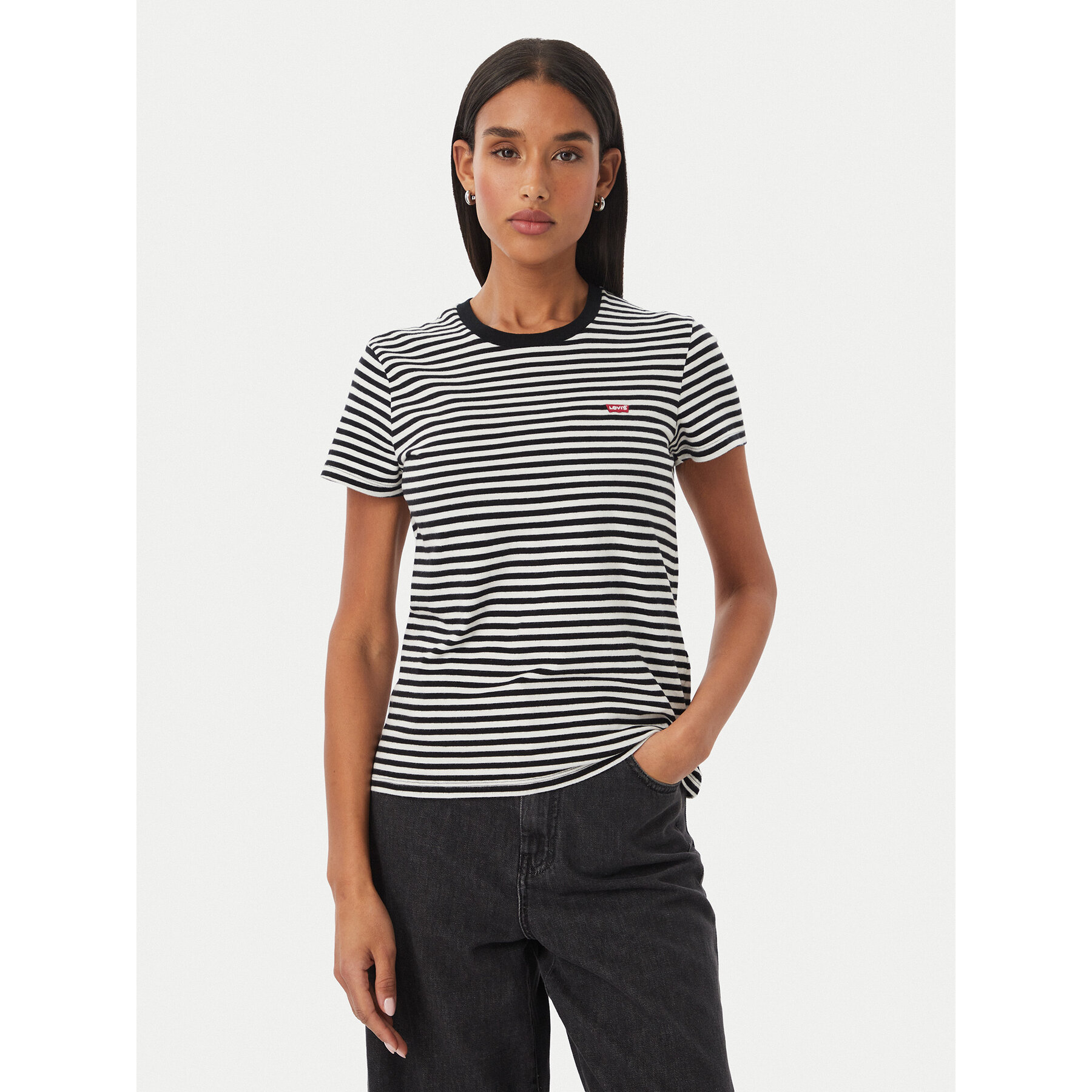 Levi's® Majica The Perfect 39185-0087 Črna Regular Fit