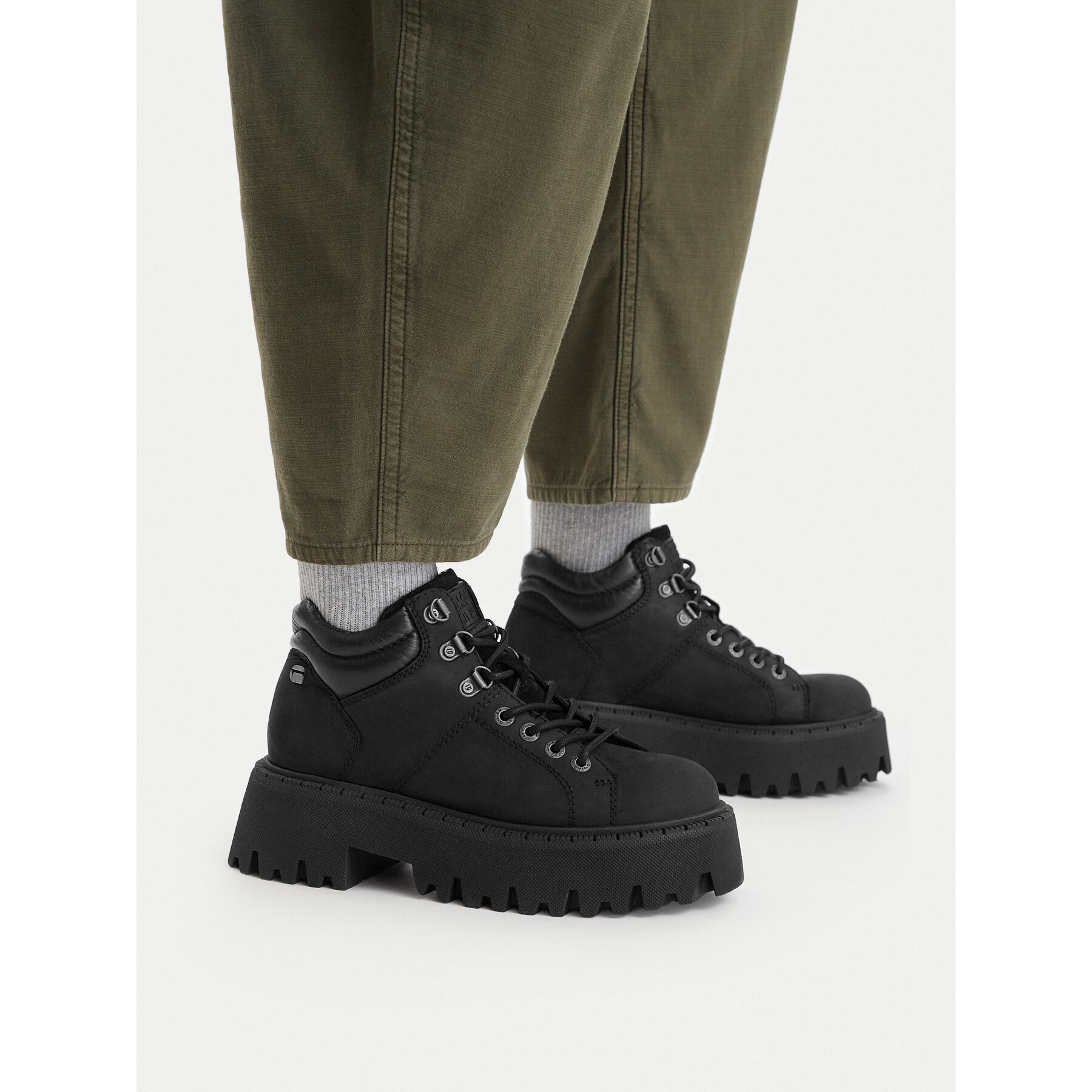Туристически oбувки G-Star Raw CEO-WI34-MANYA-06 Черен