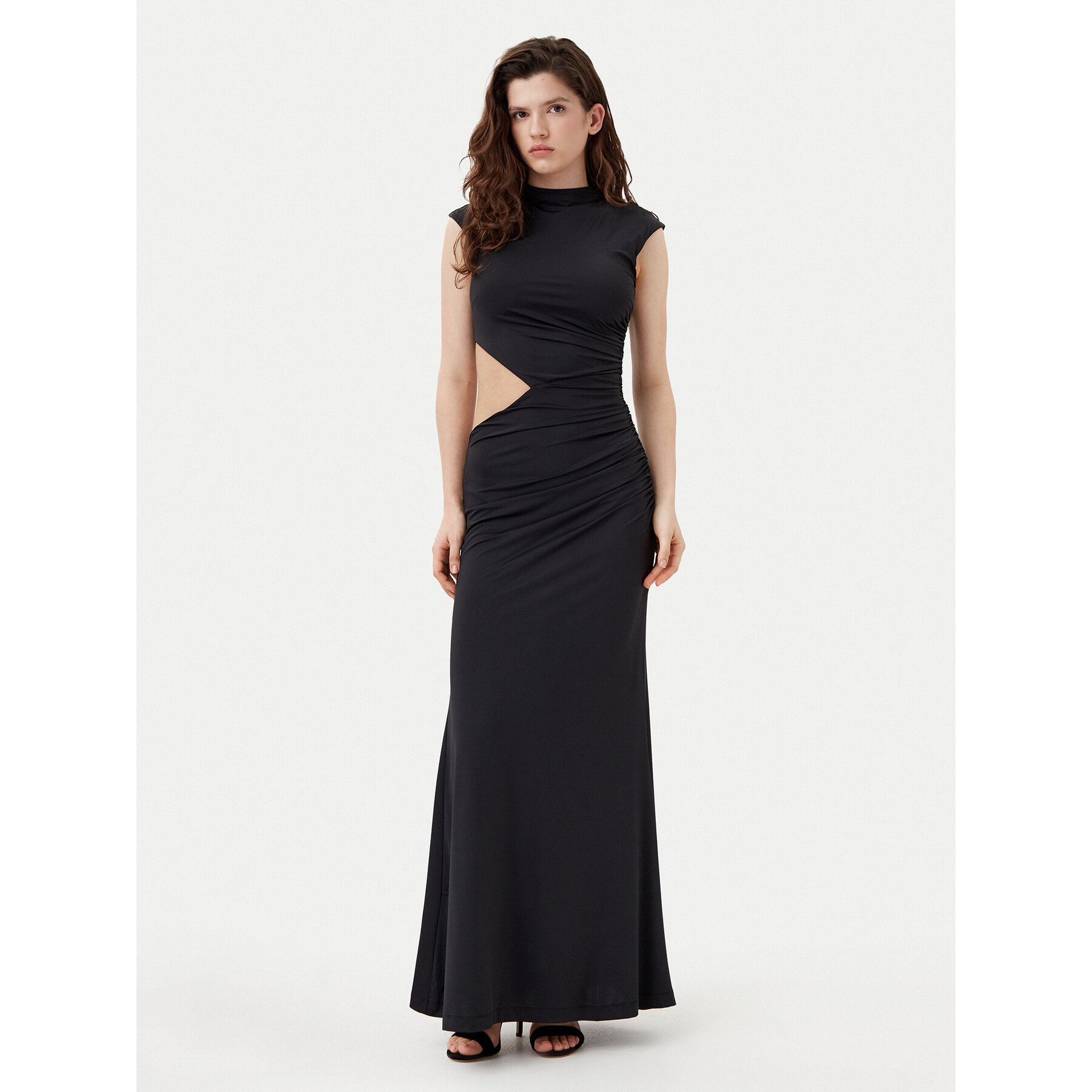 Bardot Abendkleid 59758DB Schwarz Regular Fit