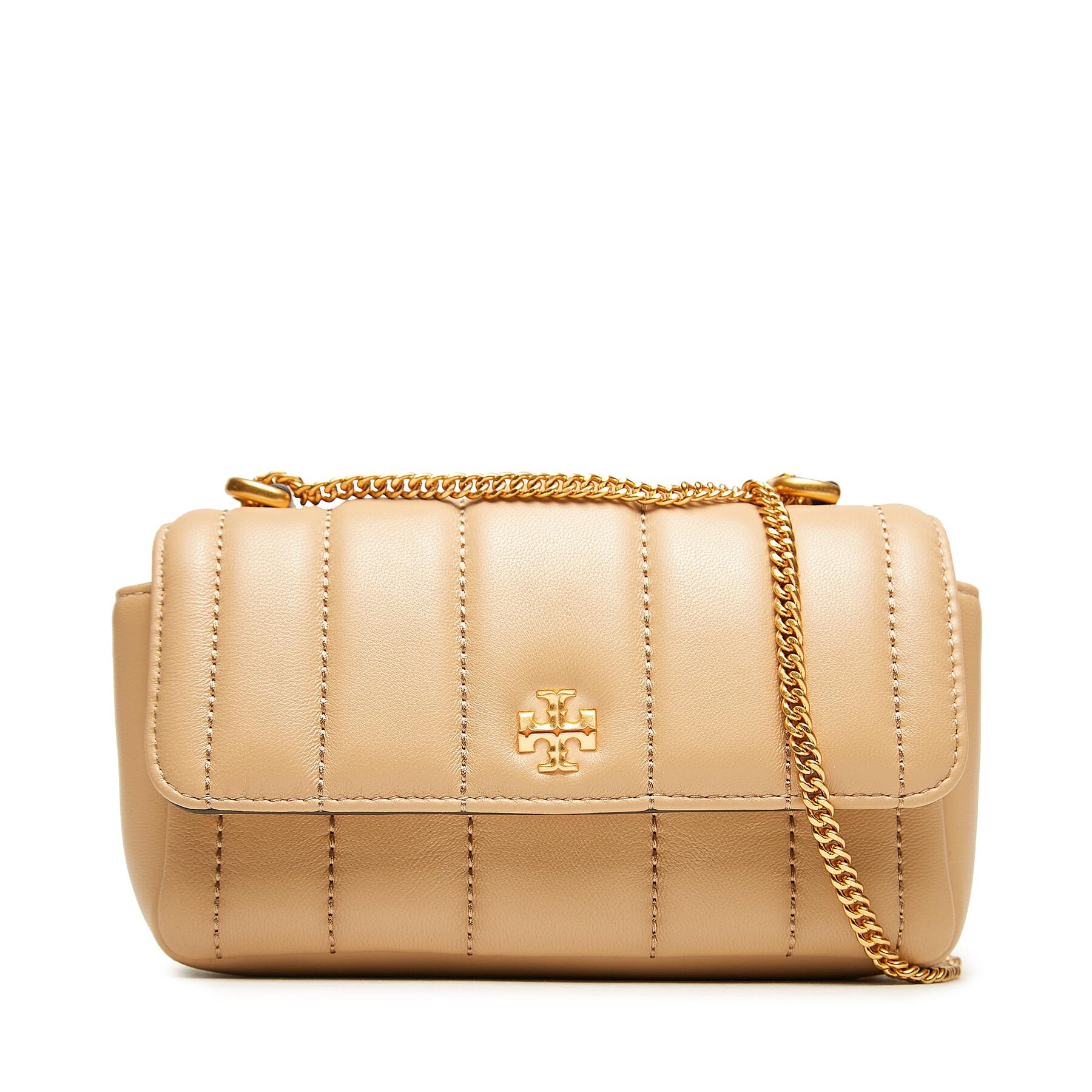 Handtasche Tory Burch Kira Mini Flap Bag 142567 Beige