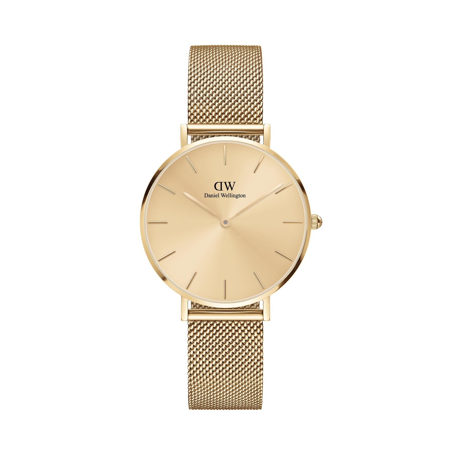 Damski Zegarek Daniel Wellington Złoty Petite Unitone DW00100474