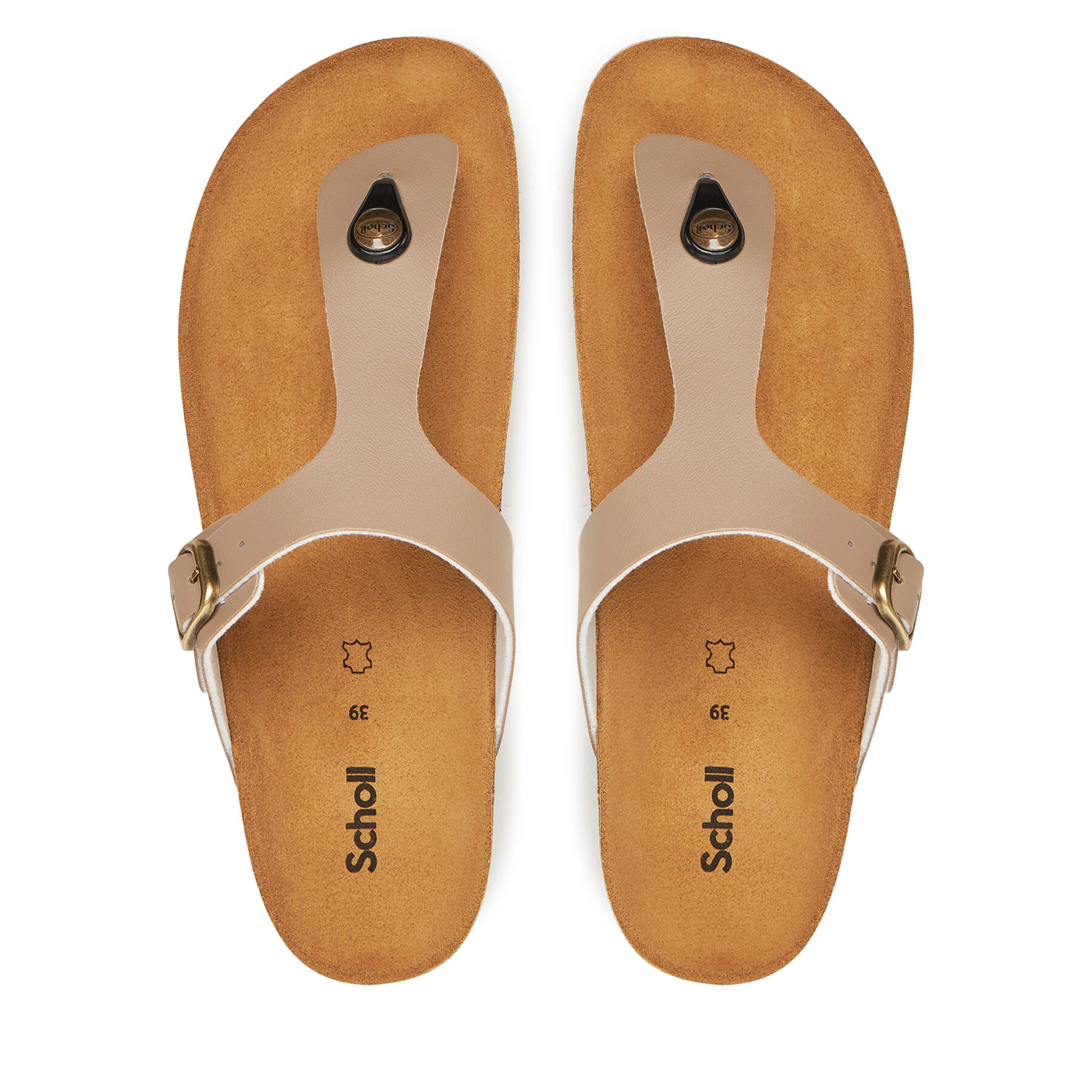 Infradito Scholl Nicole F32175 Marrone