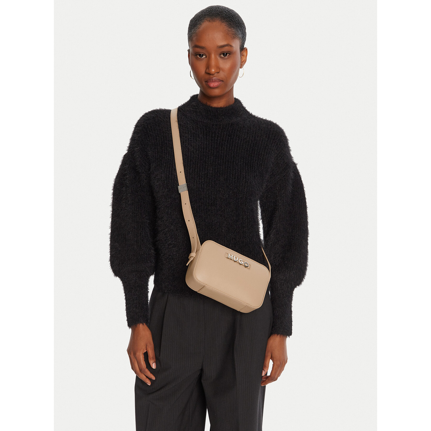 Дамска чанта HUGO 50547054 Бежов