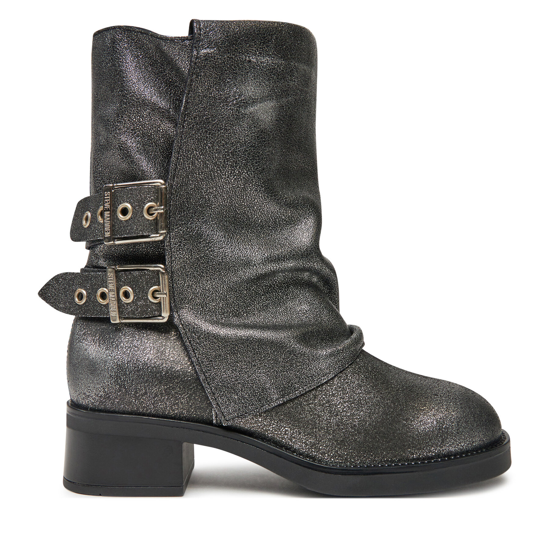 Bokacsizma Steve Madden Bonfire SM11003415 Ezüst