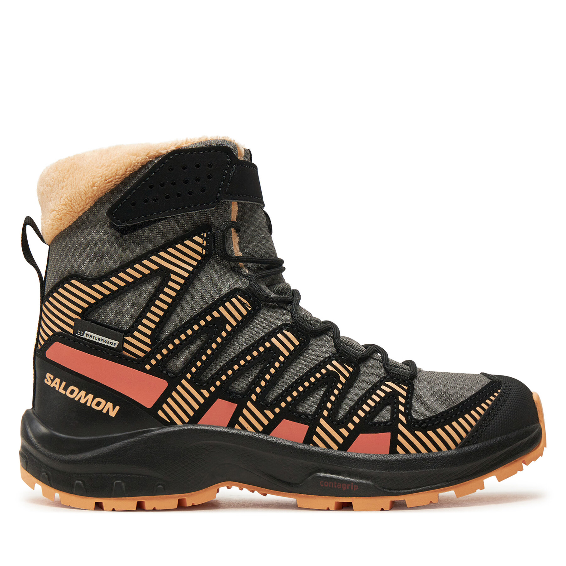 Hótaposó Salomon Xa Pro V8 Winter Cswp J L47780000 Fekete