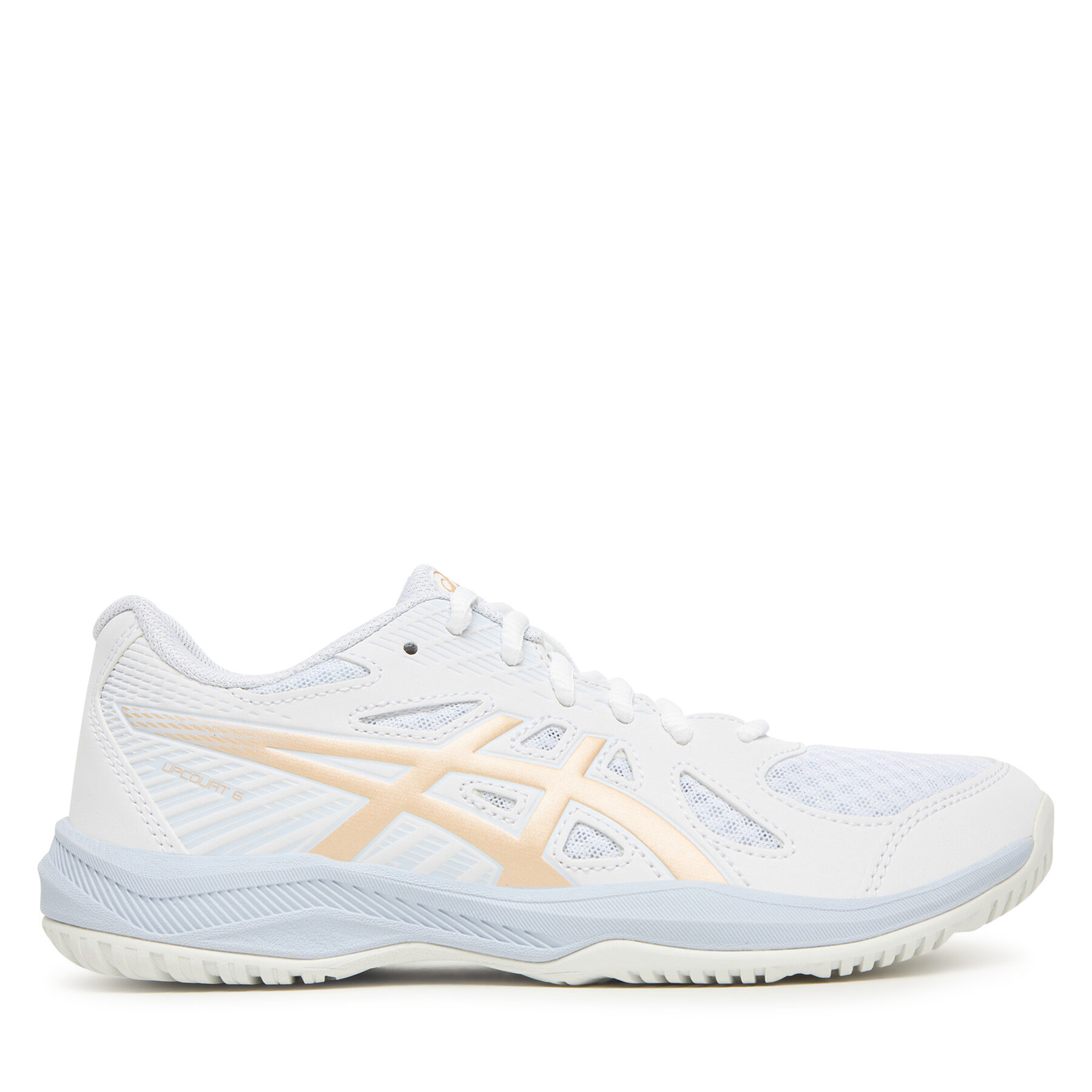 Scarpe indoor Asics Upcourt 6 1072A107 Bianco
