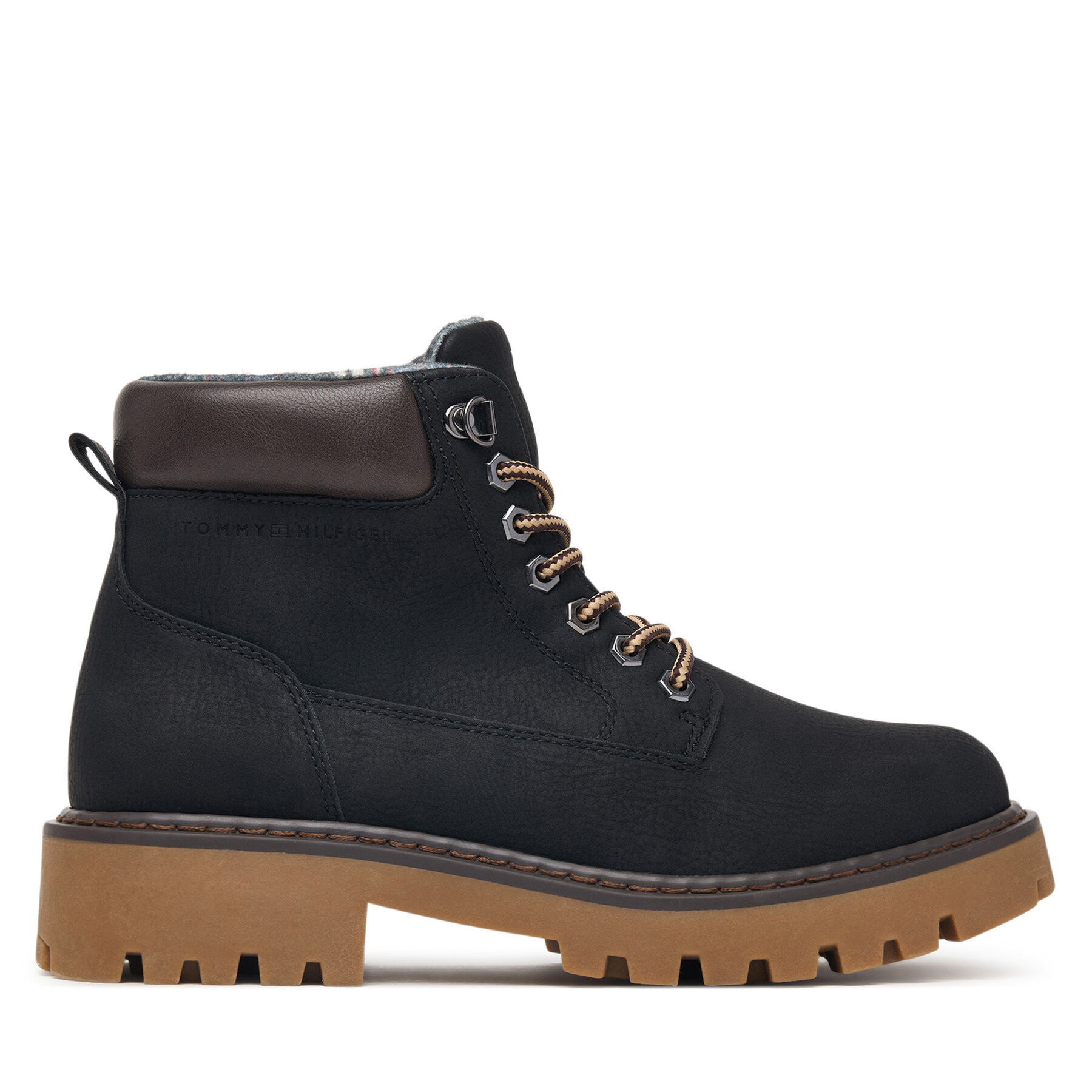 Gležnjarji Tommy Hilfiger T3X5-35280-0296A695 S Črna