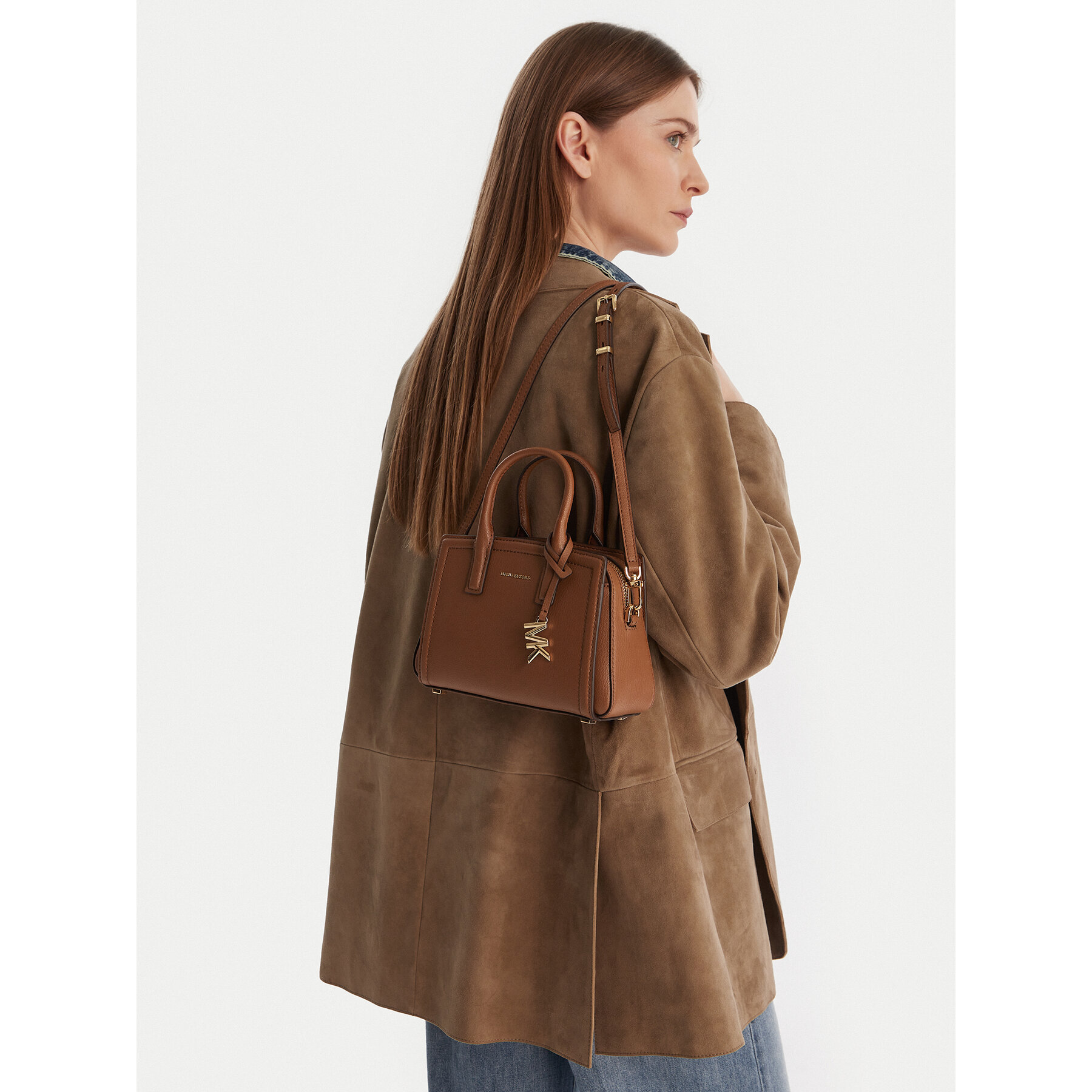 Дамска чанта MICHAEL Michael Kors 32F5G9IC0L Кафяв