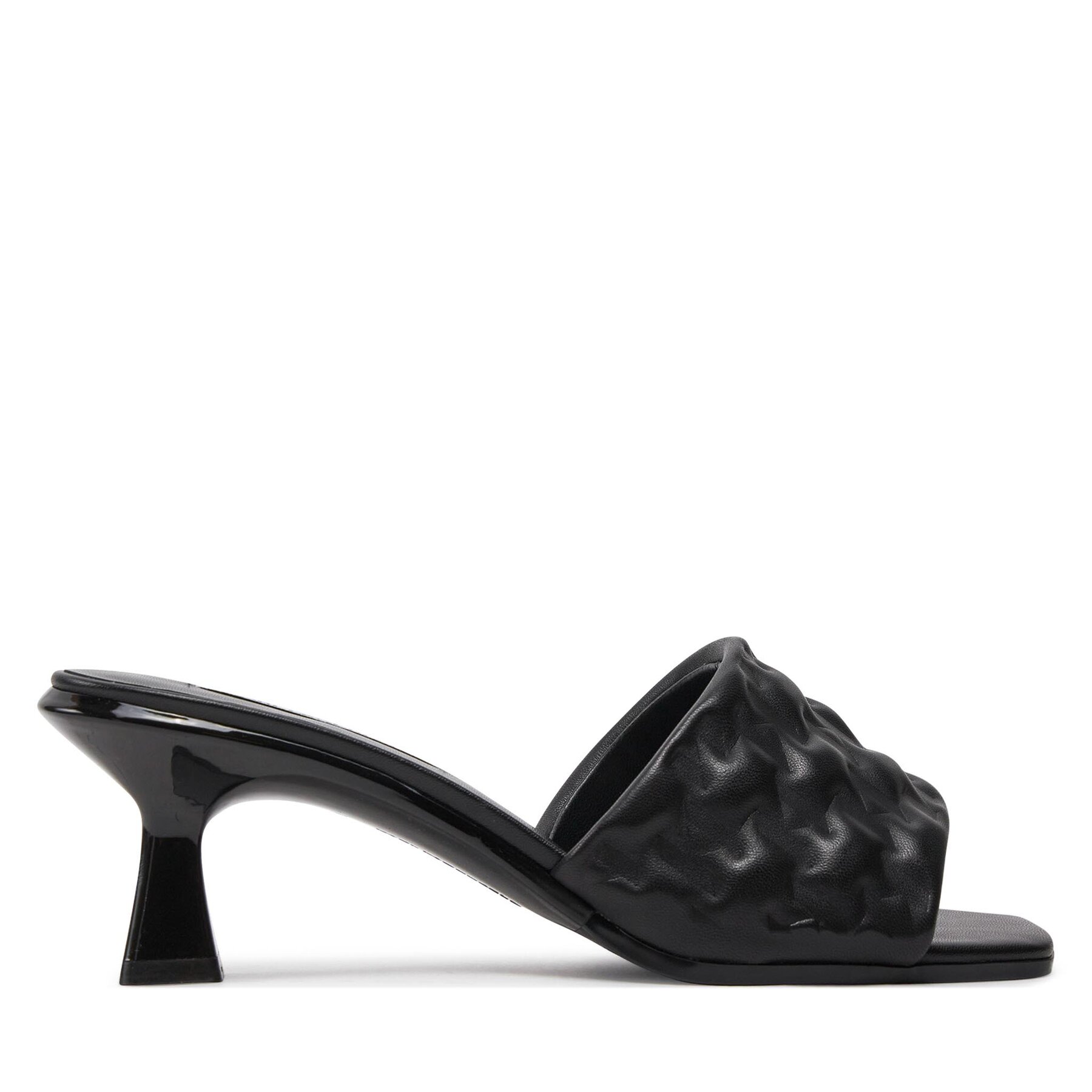 Damskie Klapki KARL LAGERFELD, Rozmiar 38 Czarny KL30113