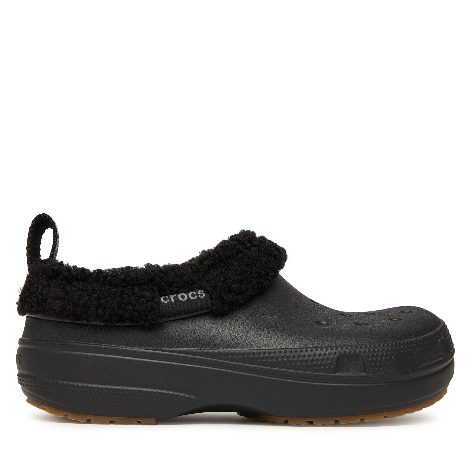 Nazouváky Crocs Classic Lined Shorty 211380 Černá