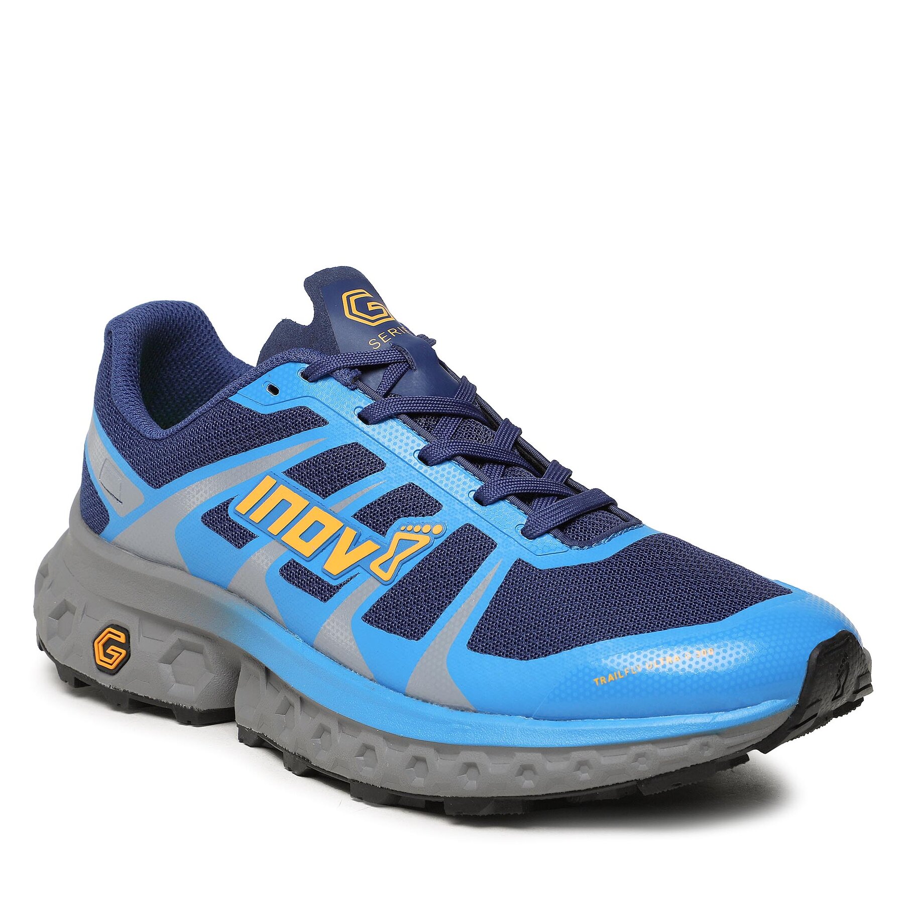 Čevlji Inov-8 Inov-8 Trailfly Ultra G 300 Max Blue/Grey/Nectar