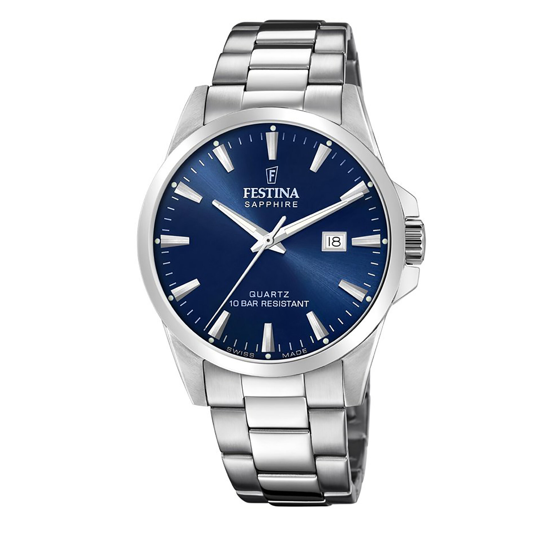 

Годинник Festina Swiss Made 20024/3 Black/Silver, Чорний