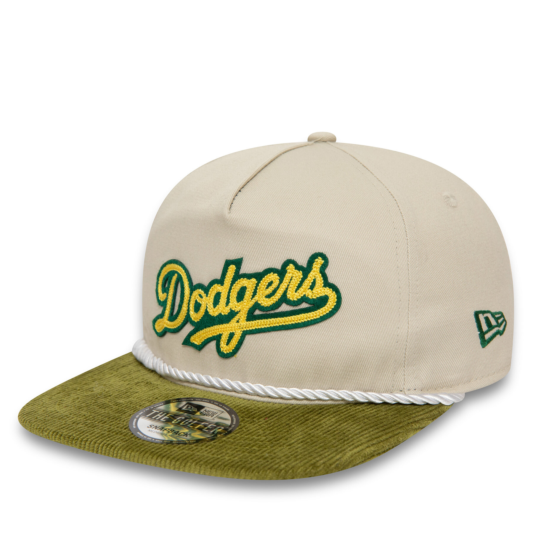  Baseball sapka New Era Cord Golfer La Dodgers 60435062 Bézs akciós termékkép 1