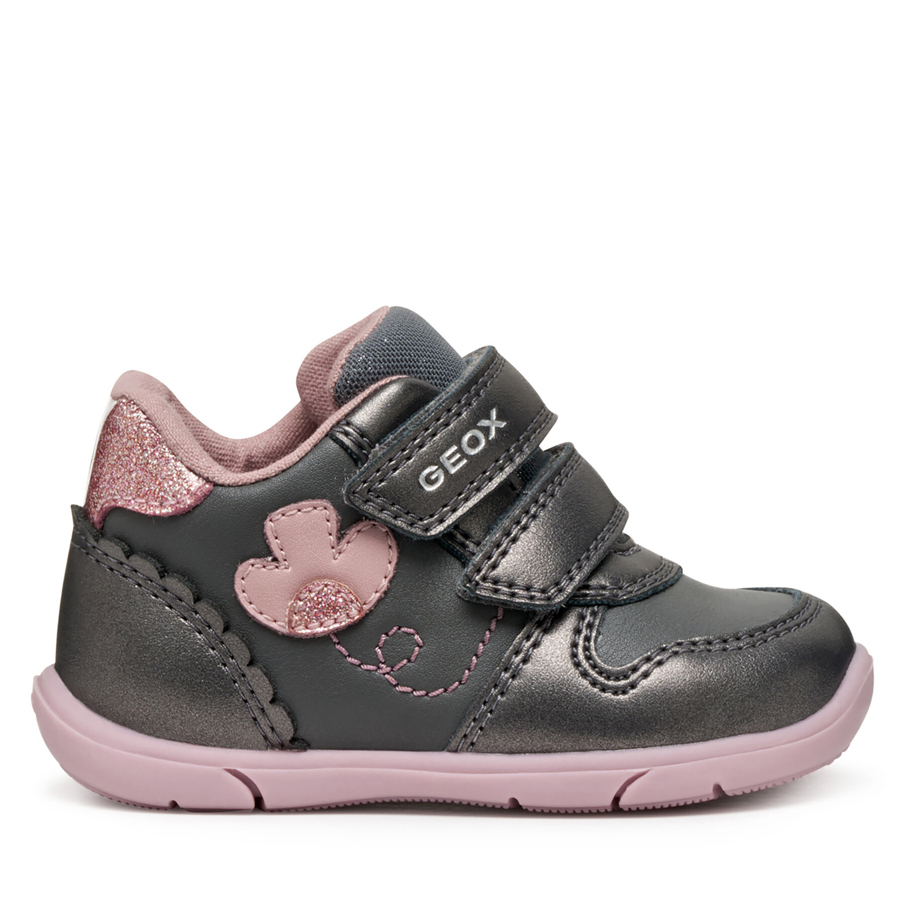 Sneakers Geox B Zapito B566DC 0NFBC C1325 Gri