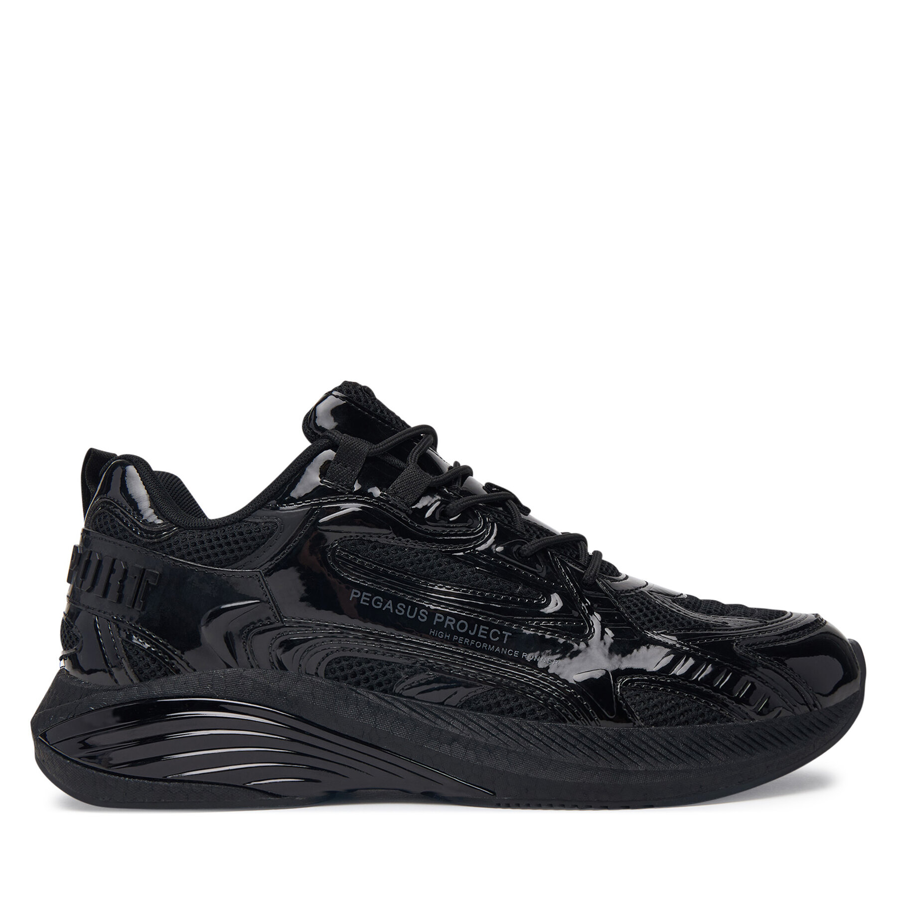 Sneakersy Plein Sport FAES USC0848 STE003N Čierna