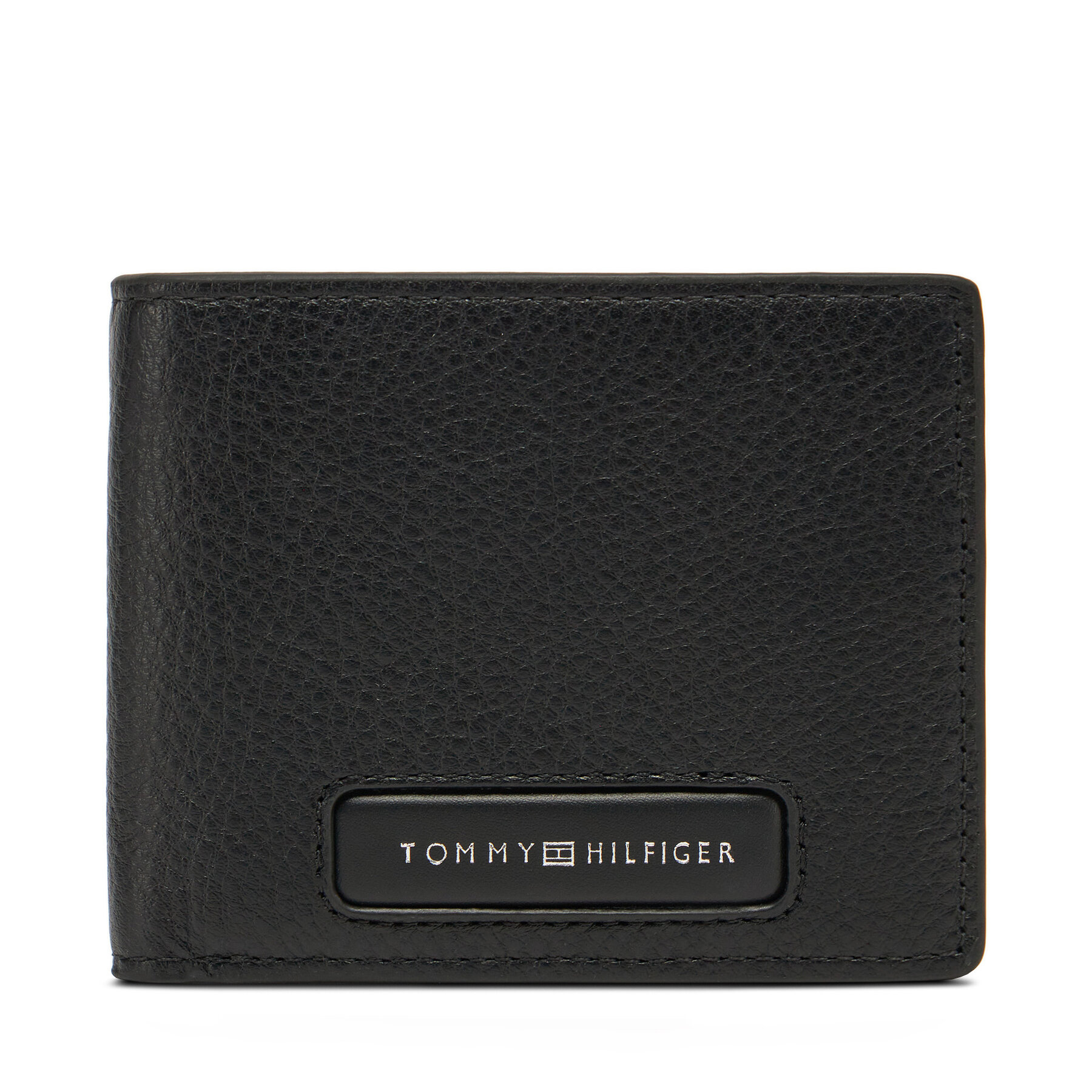 Portofel Mare pentru Bărbați Tommy Hilfiger Th Monogram Mini Cc Wallet AM0AM13251 Negru