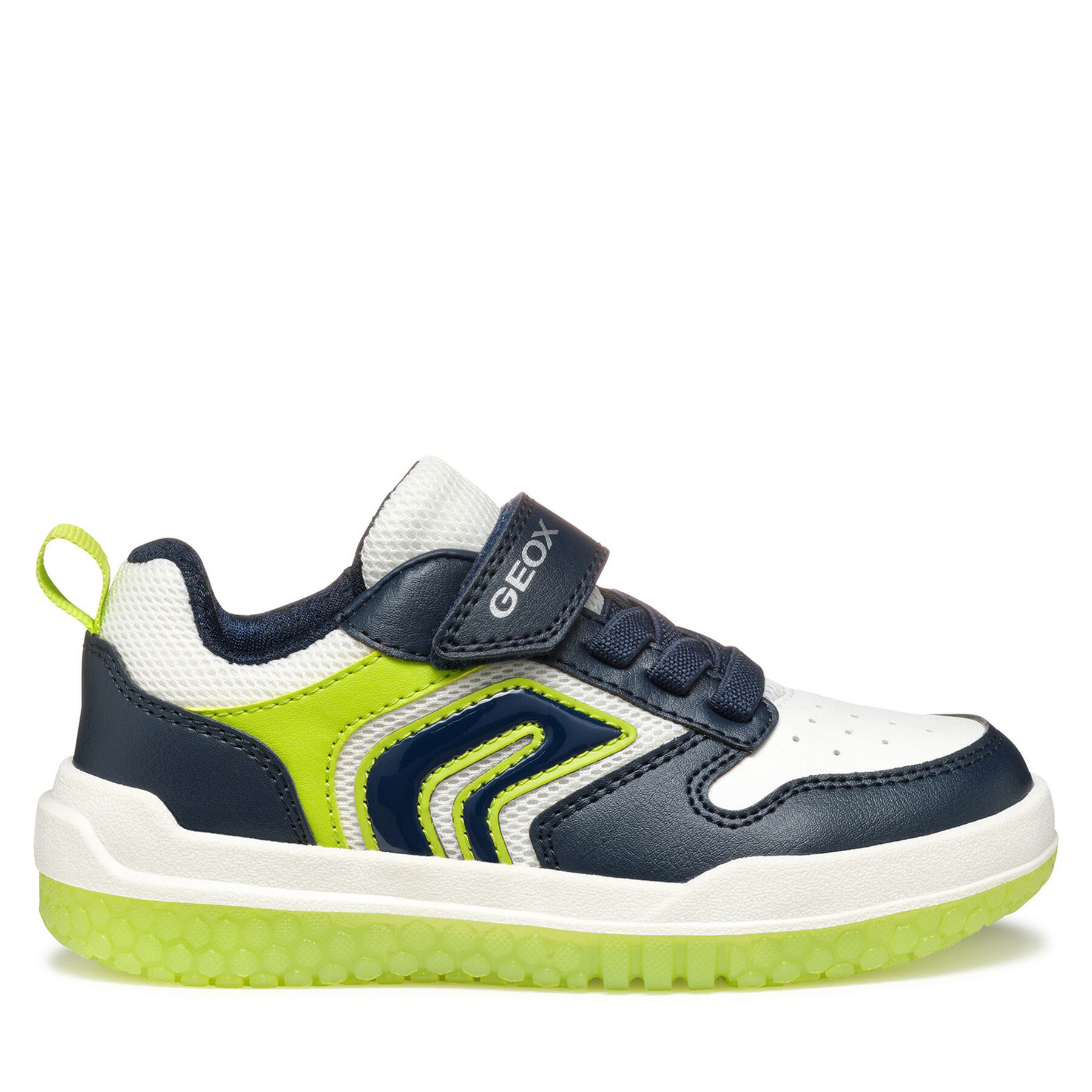 Dziecięce Sneakersy Geox, Rozmiar 37 Granatowy J Buzzerlight J55MCB 0FE14 C0749 DD