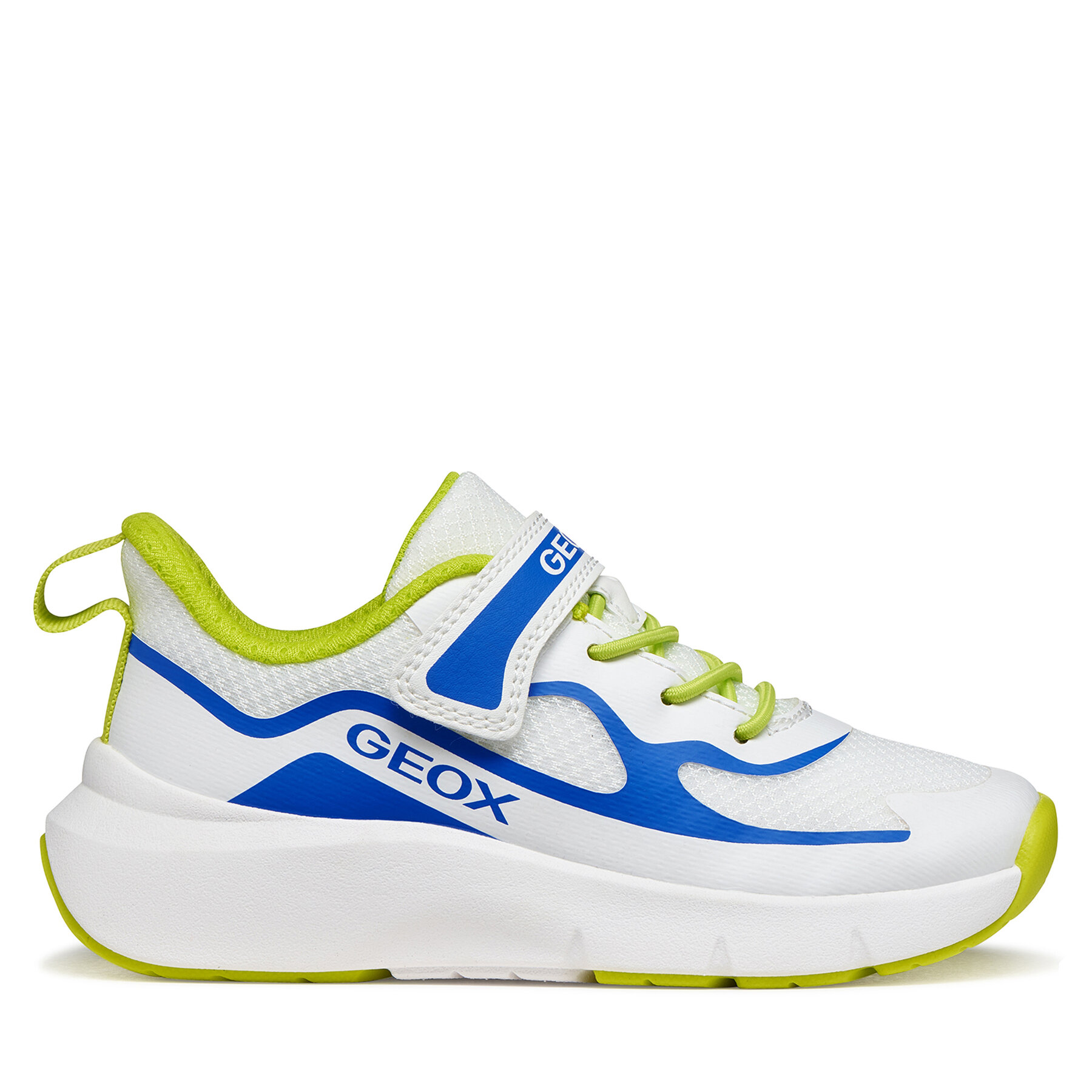 Sportcipők Geox J Pro-Ran Boy J65P7F 01454 C0293 S Fehér