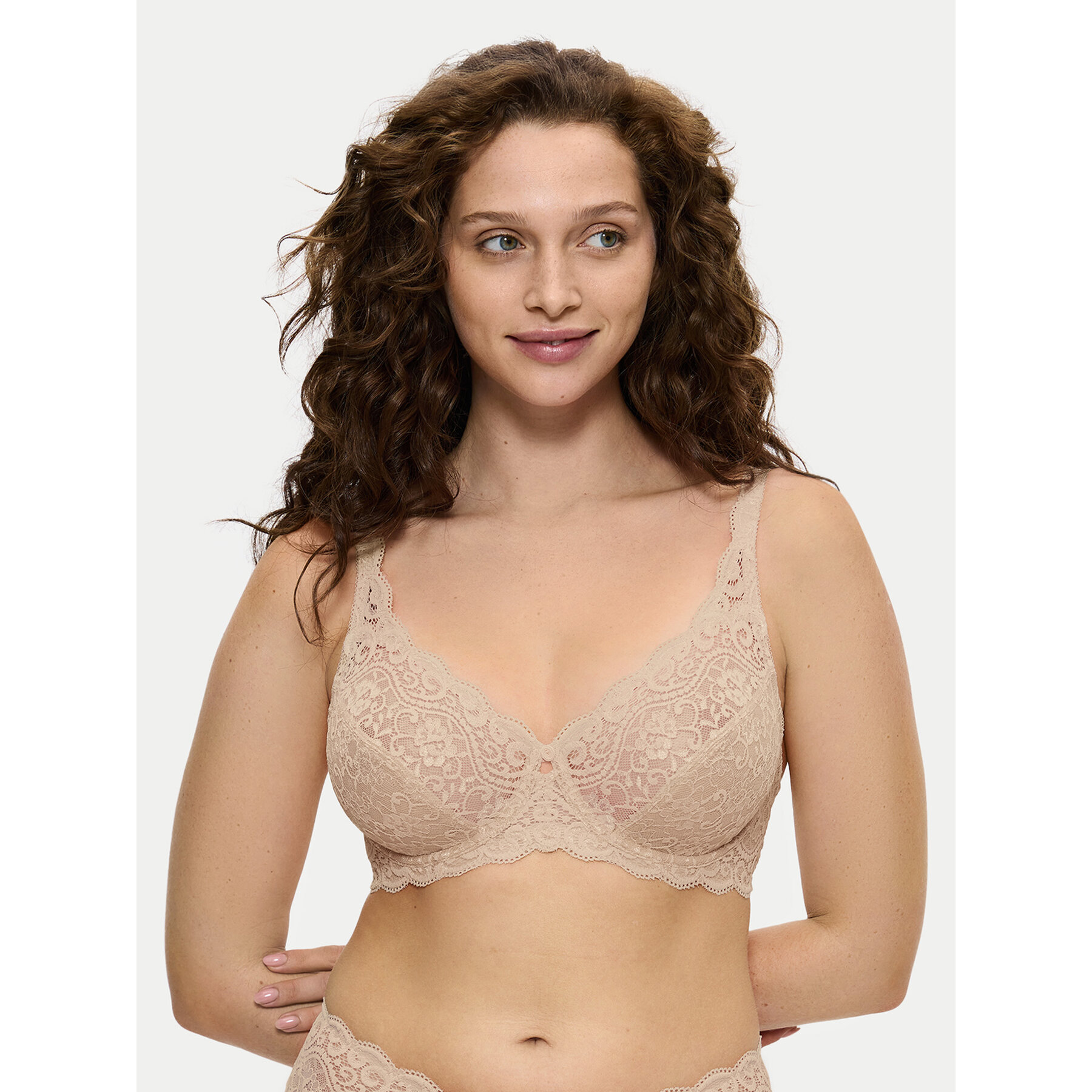 Triumph Reggiseno con ferretto Amourette 10209574 Beige