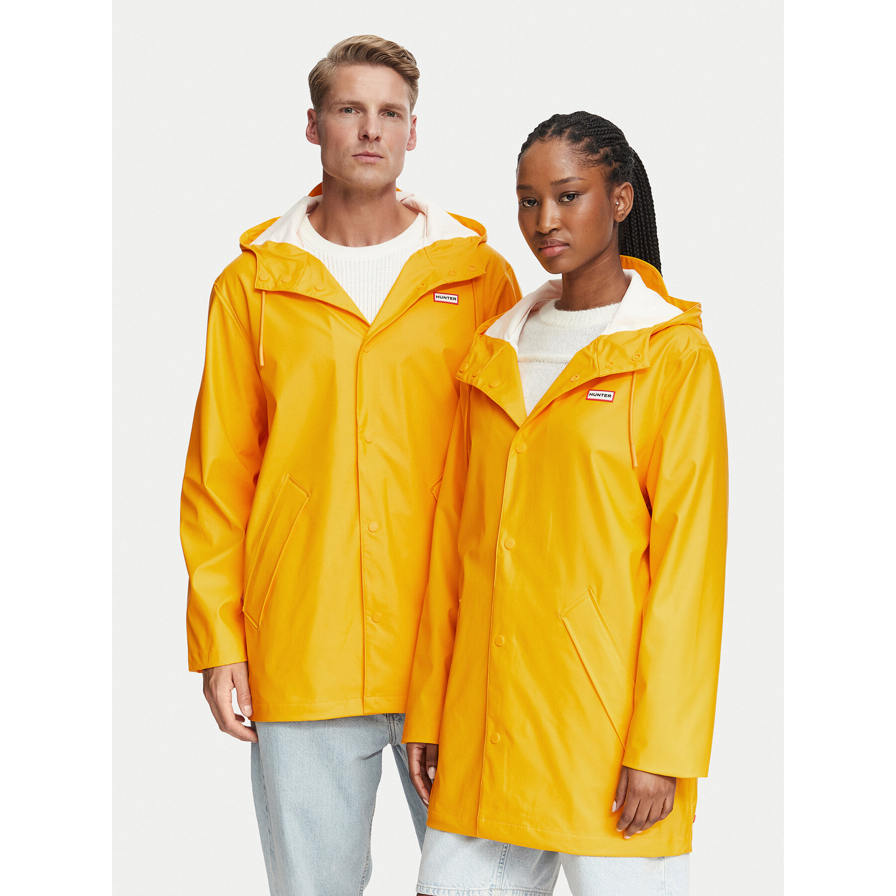 Hunter Vodootporna jakna Raincoat HARU0003242 Žuta Regular Fit