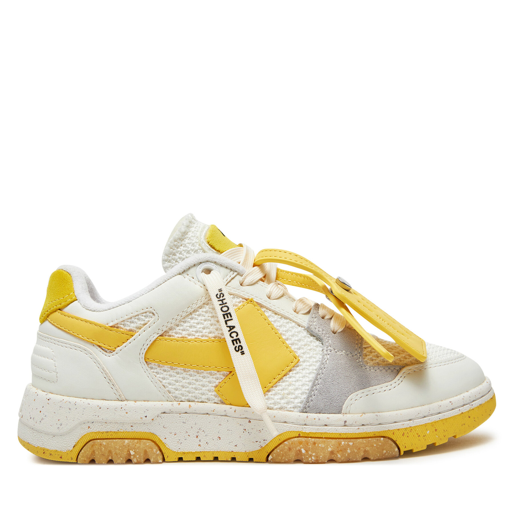 Damen Sneakers Off-White, Schuhgröße 39, Weiß, OWIA276S23LEA0010118