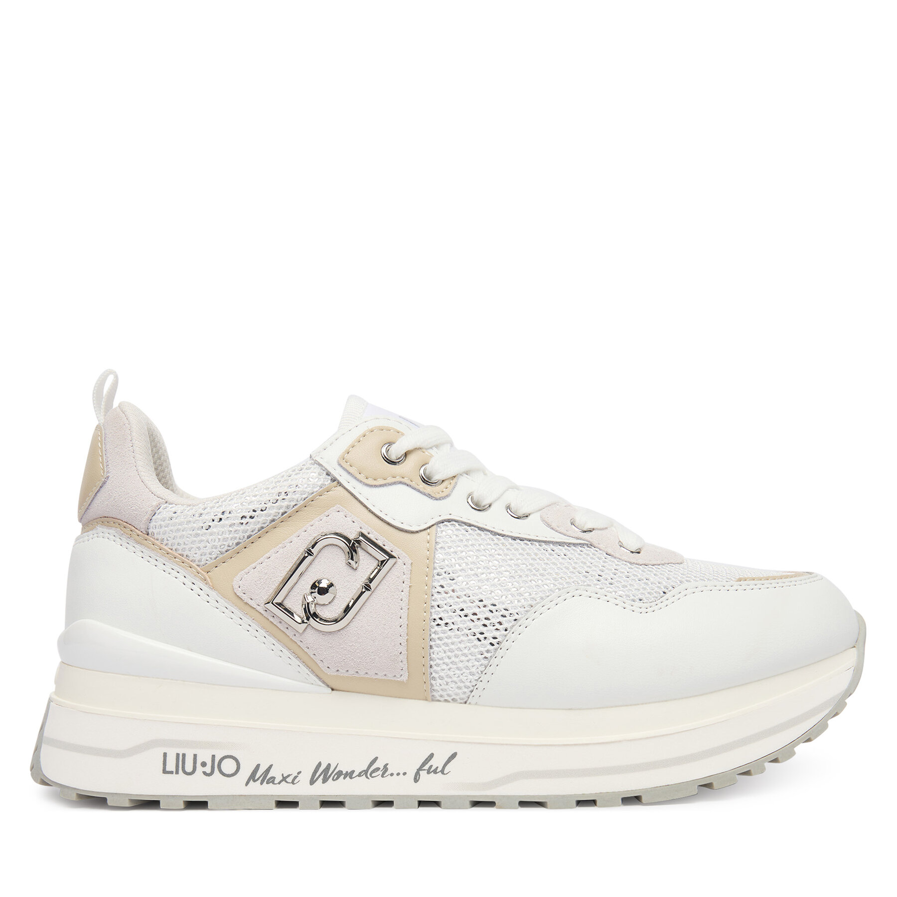 Superge Liu Jo Maxi Wonder 01 BA6009 PX077 Bela