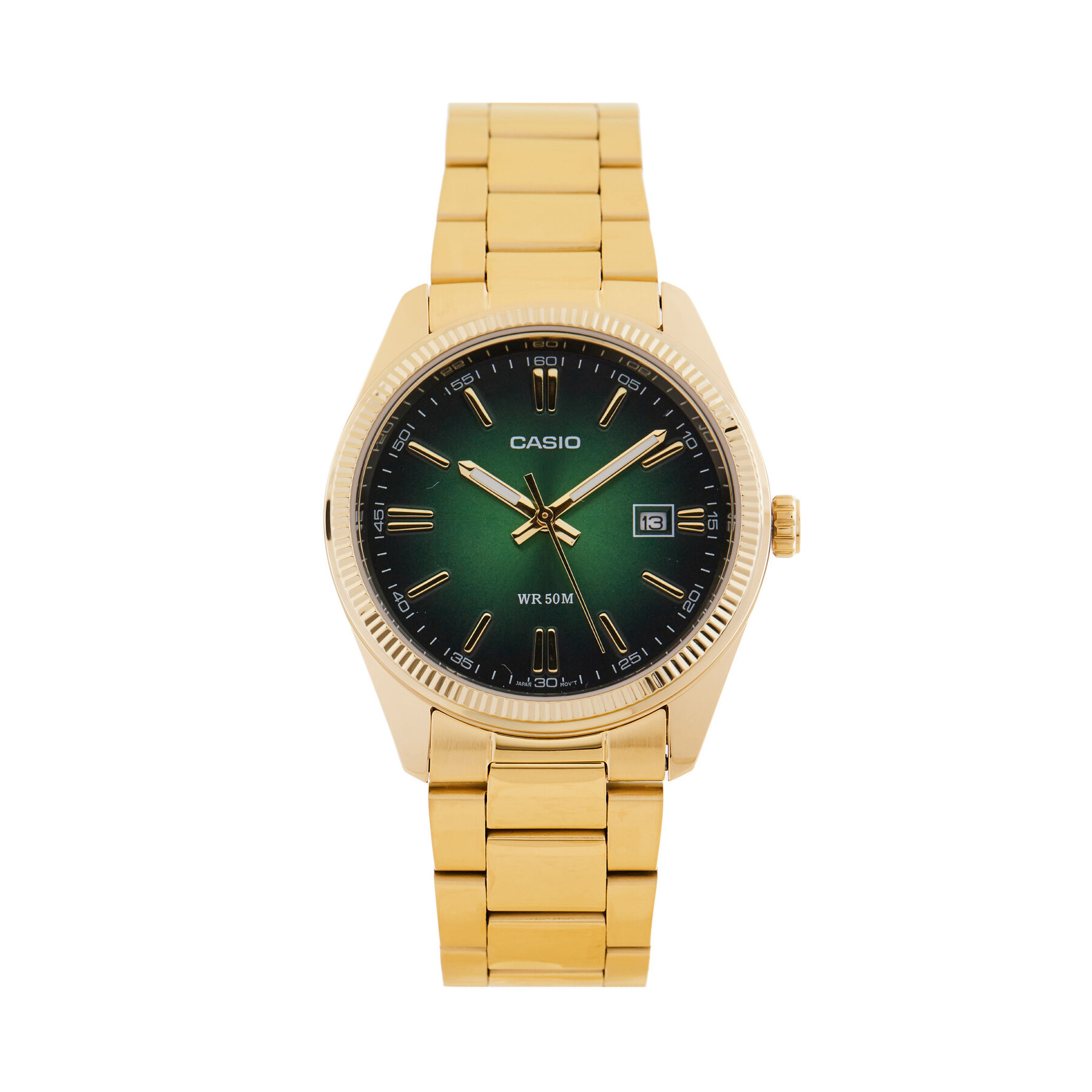 Часовник Casio MTP-1302PGC-3AVEF Зелен