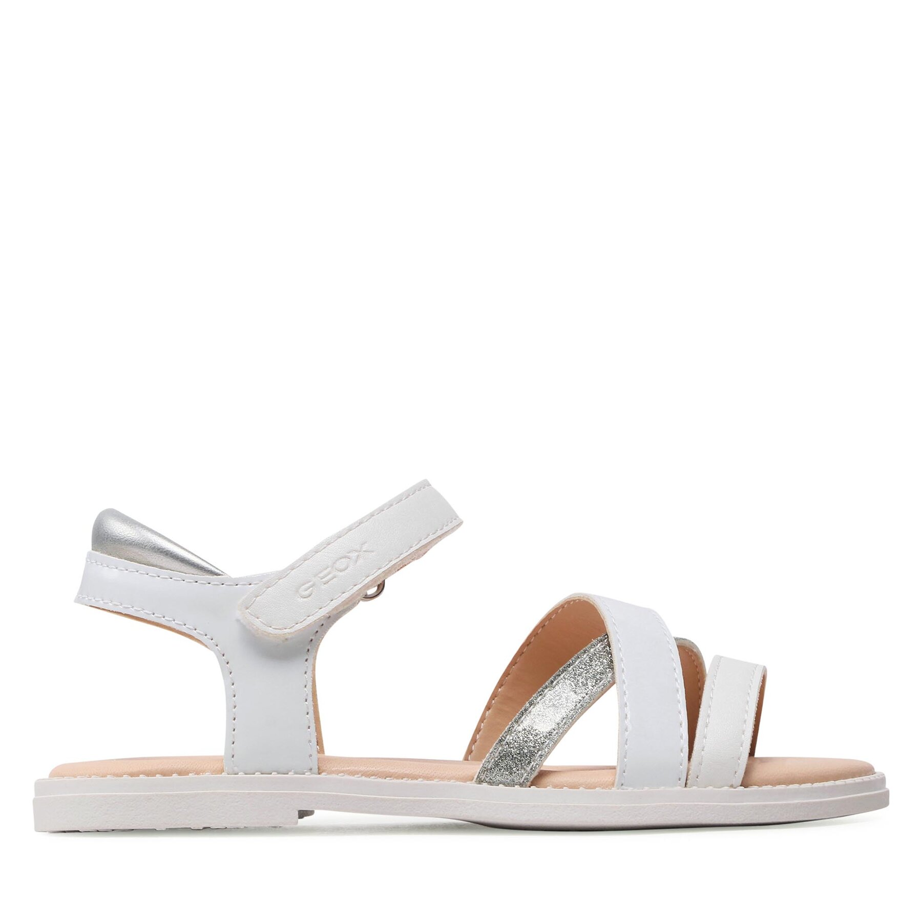 Σανδάλια Geox J Sandal Karly Girl J5235D00254C1000 S Λευκό