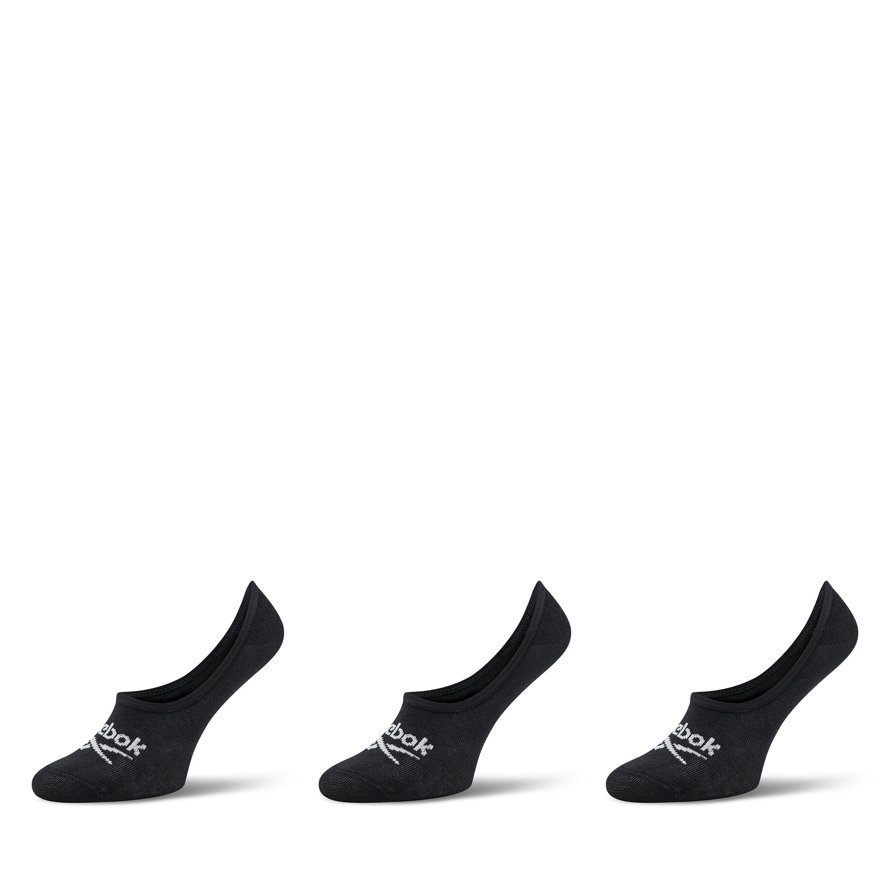 Lot de 3 paires de socquettes unisexe Reebok R0351-SS24 (3-pack) Noir