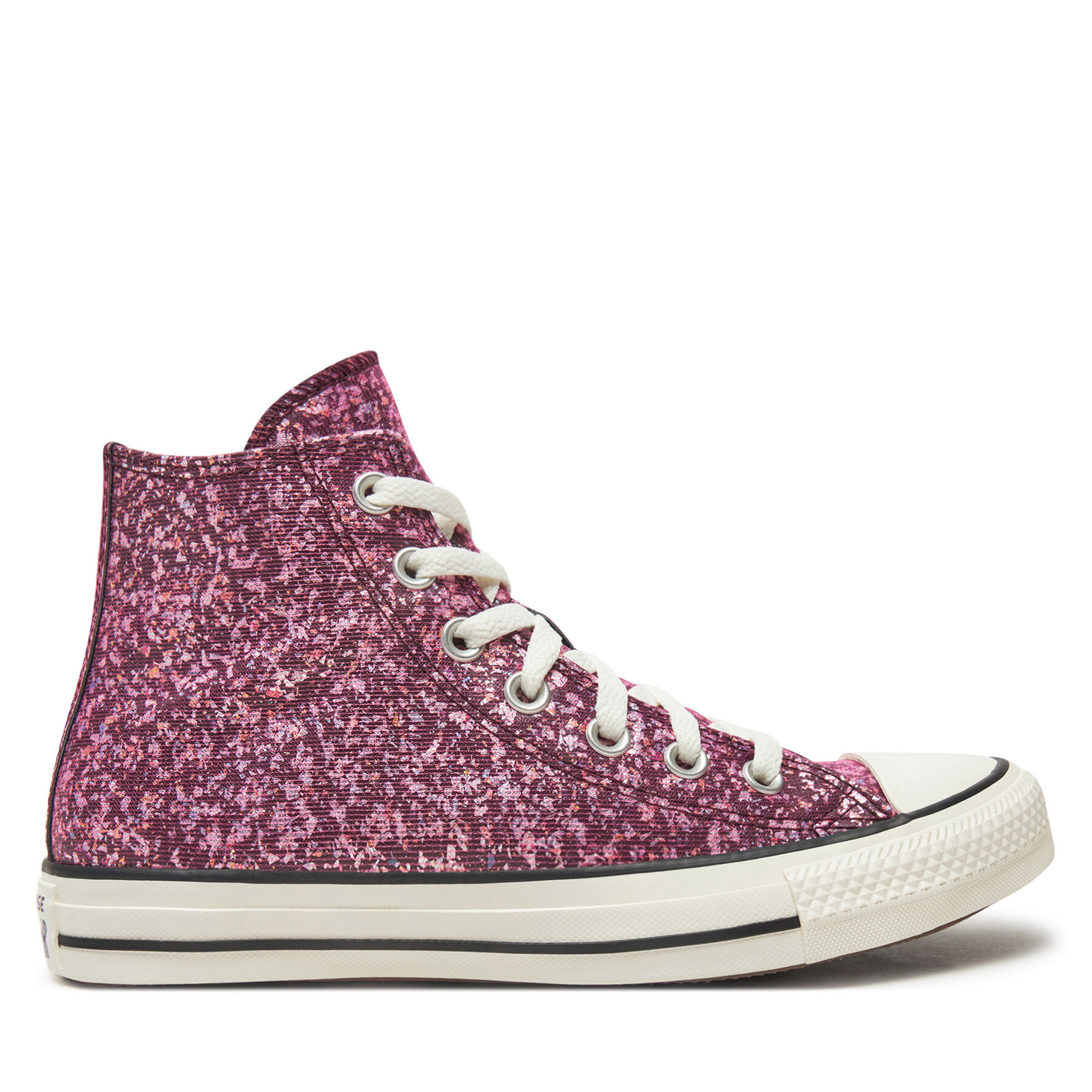 Teniși Converse Chuck Taylor All Star Glitter Hi A11137C Roz