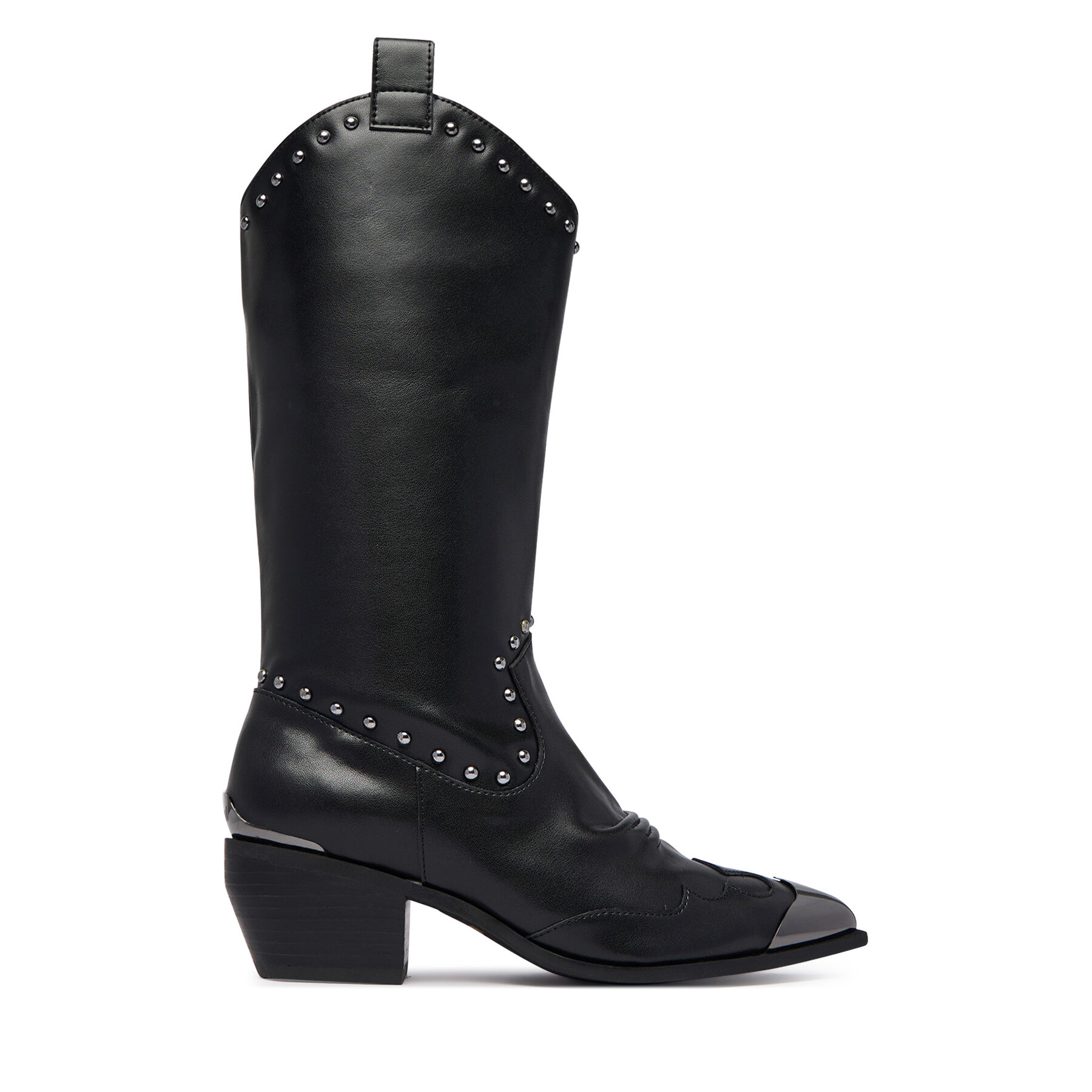 Каубойски обувки Just Cavalli 81RA3S57 ZPC31 Черен