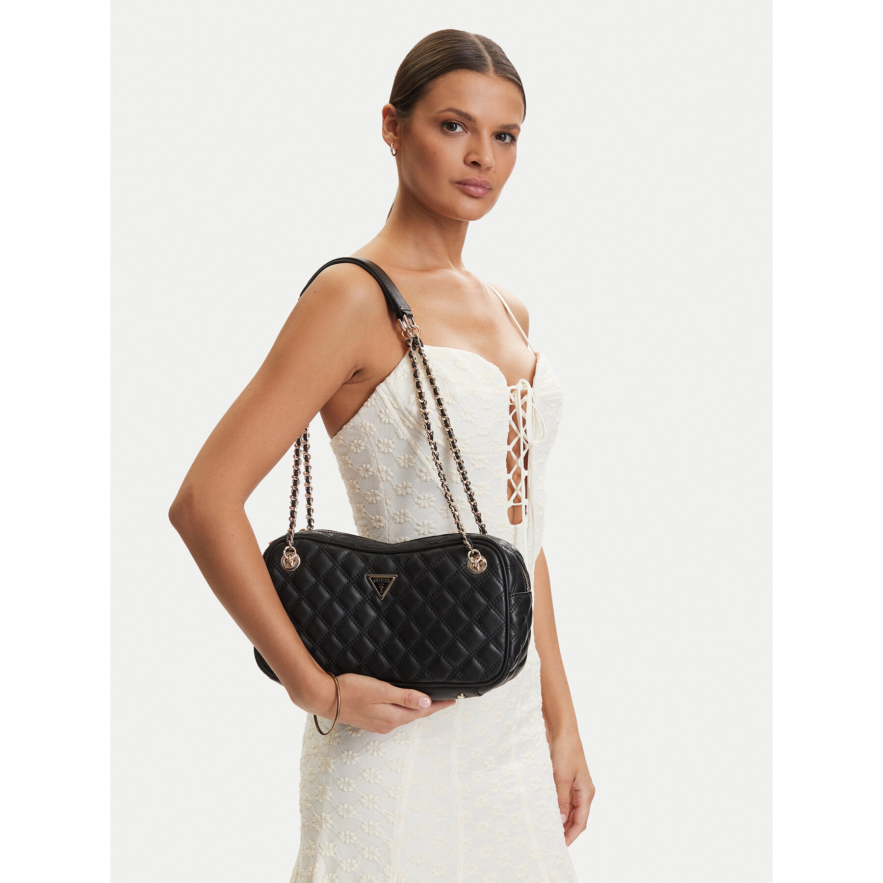 Geantă Guess Giully II HWQG96 73090 Negru