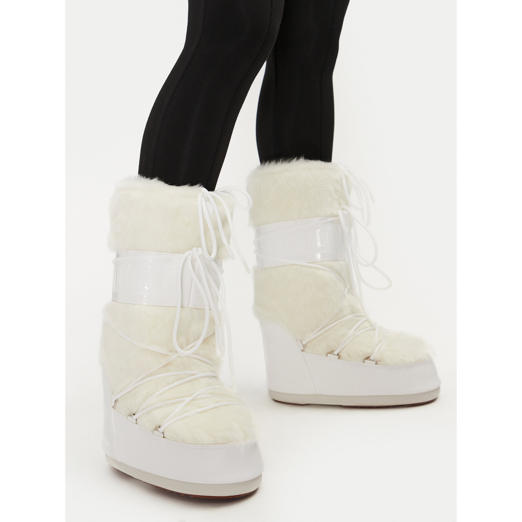 Cizme de zăpadă Moon Boot 80D1408900 Alb