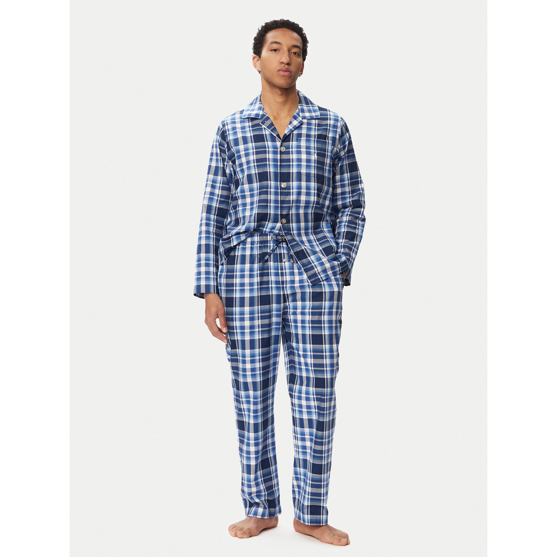 Polo Ralph Lauren Pyjama 714899627016 Blau Regular Fit