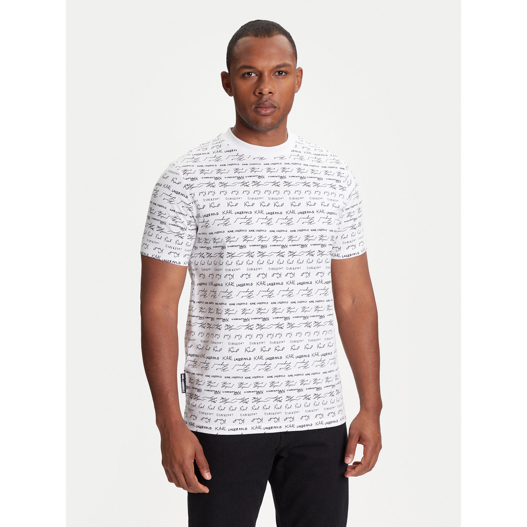 KARL LAGERFELD T-Shirt 755040 553225 Λευκό Regular Fit