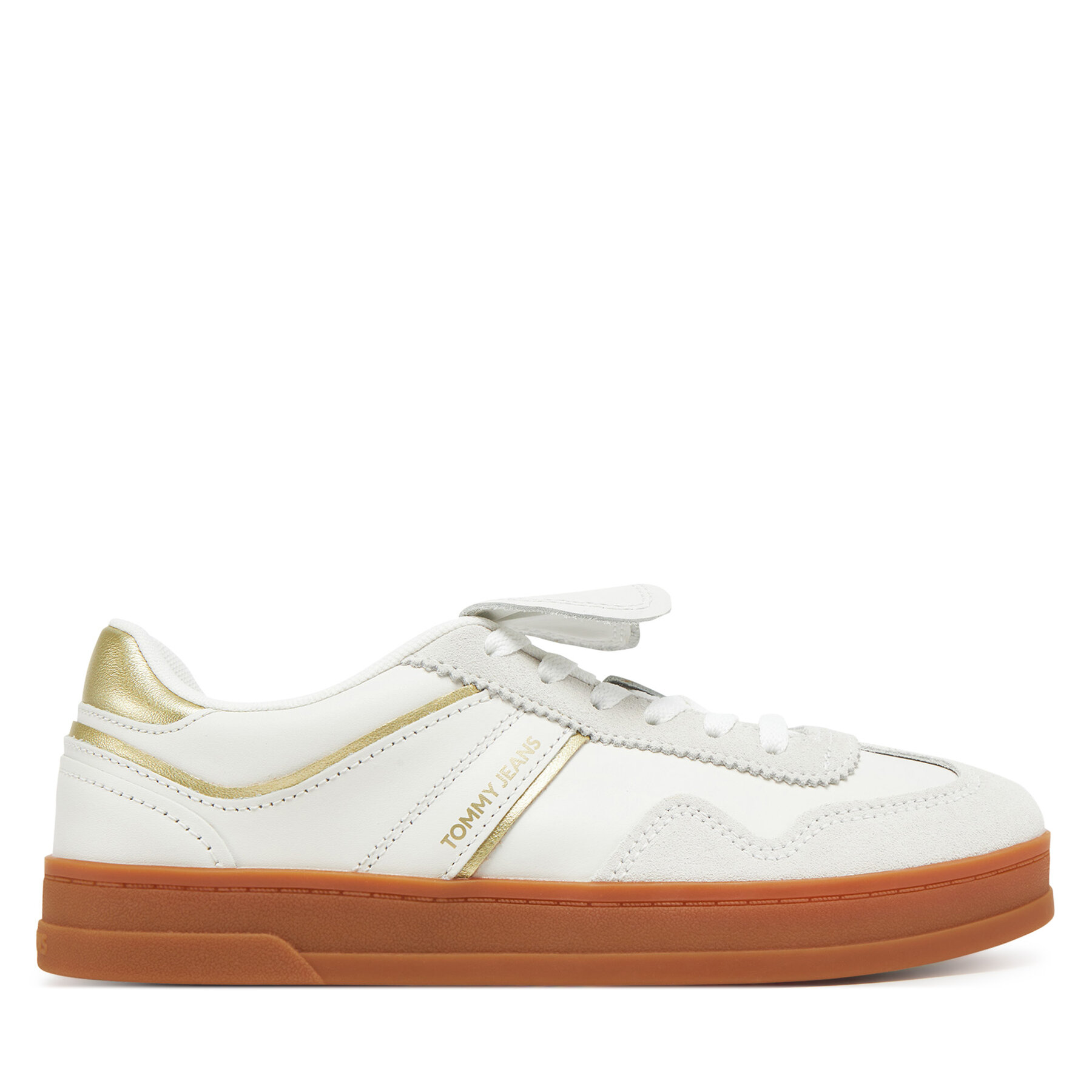 Sneakersy Tommy Jeans The Greenwich Flap EN0EN02715 Biela