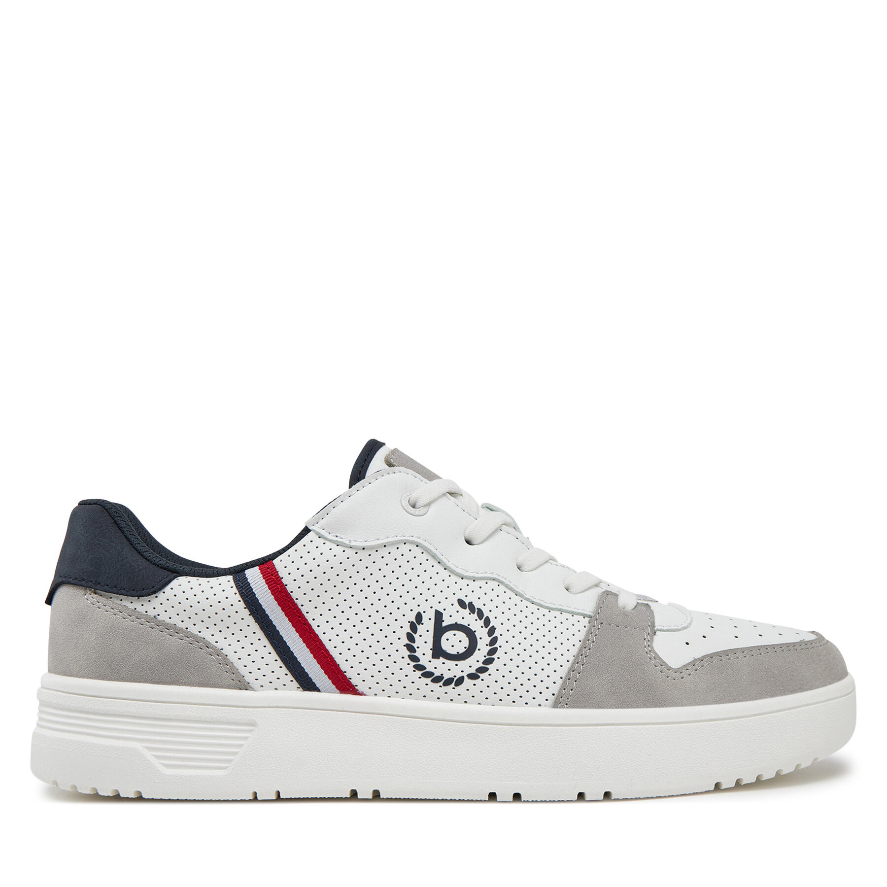 Sneakersy Bugatti 325-AQU02-5550 Biela