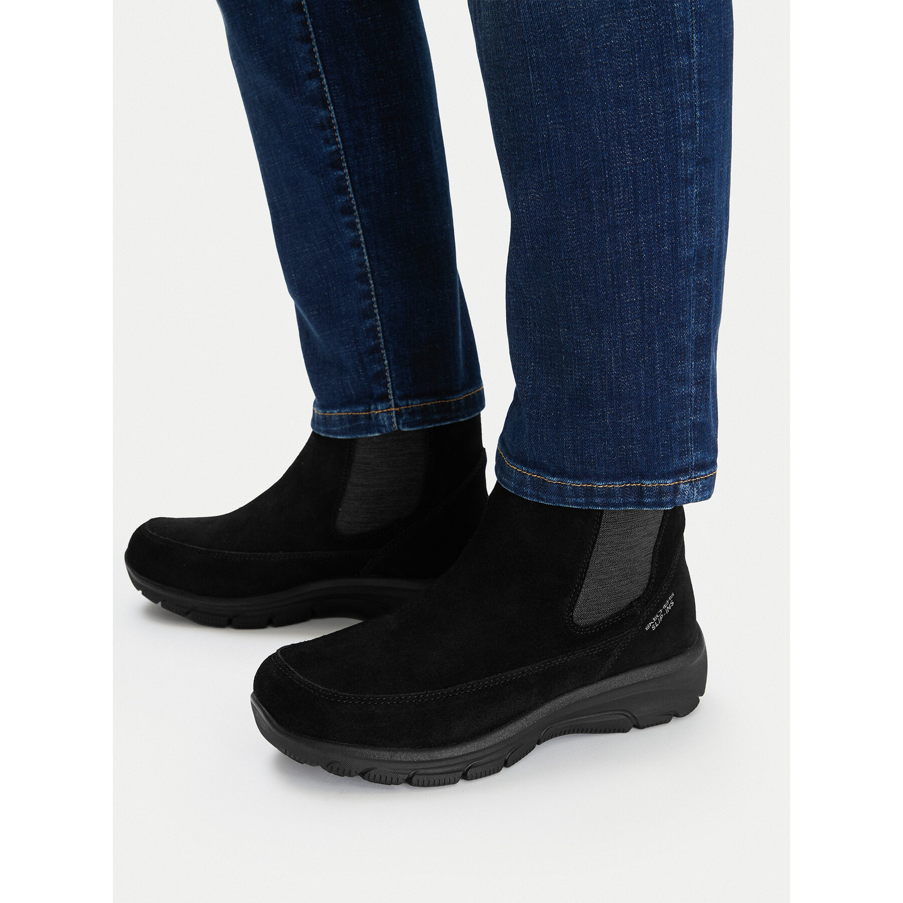 Ghete Jodhpur Skechers 169109/BBK Negru