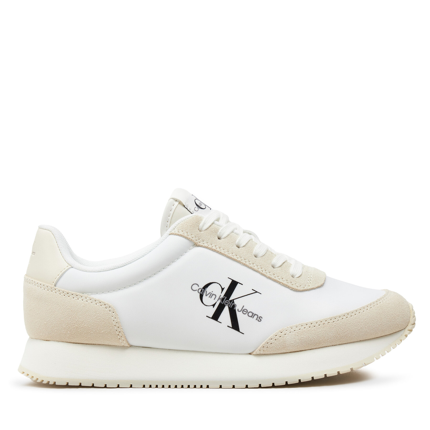 Sneakers Calvin Klein Jeans Retro Runner Low Lace Ny Ml YW0YW01326 Vit